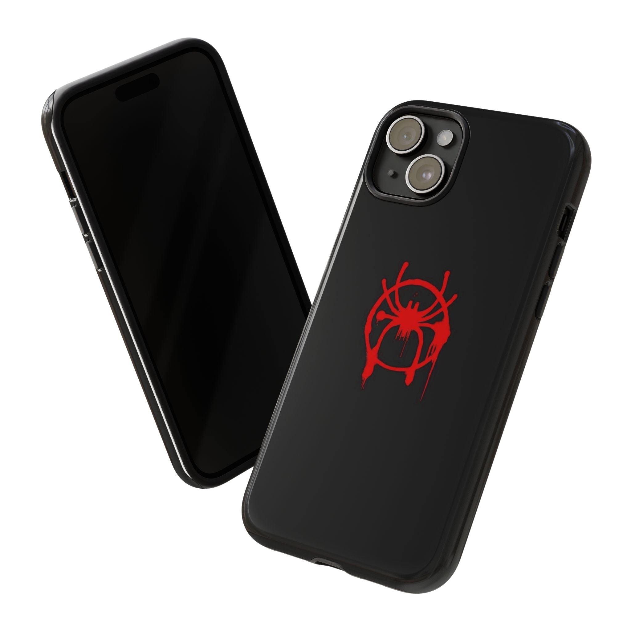 Red Spider Graphic Phone Case, Tough Phone Cover, Custom Mobile Protector, Stylish Gadget Accessory, Gift for Spider Fans