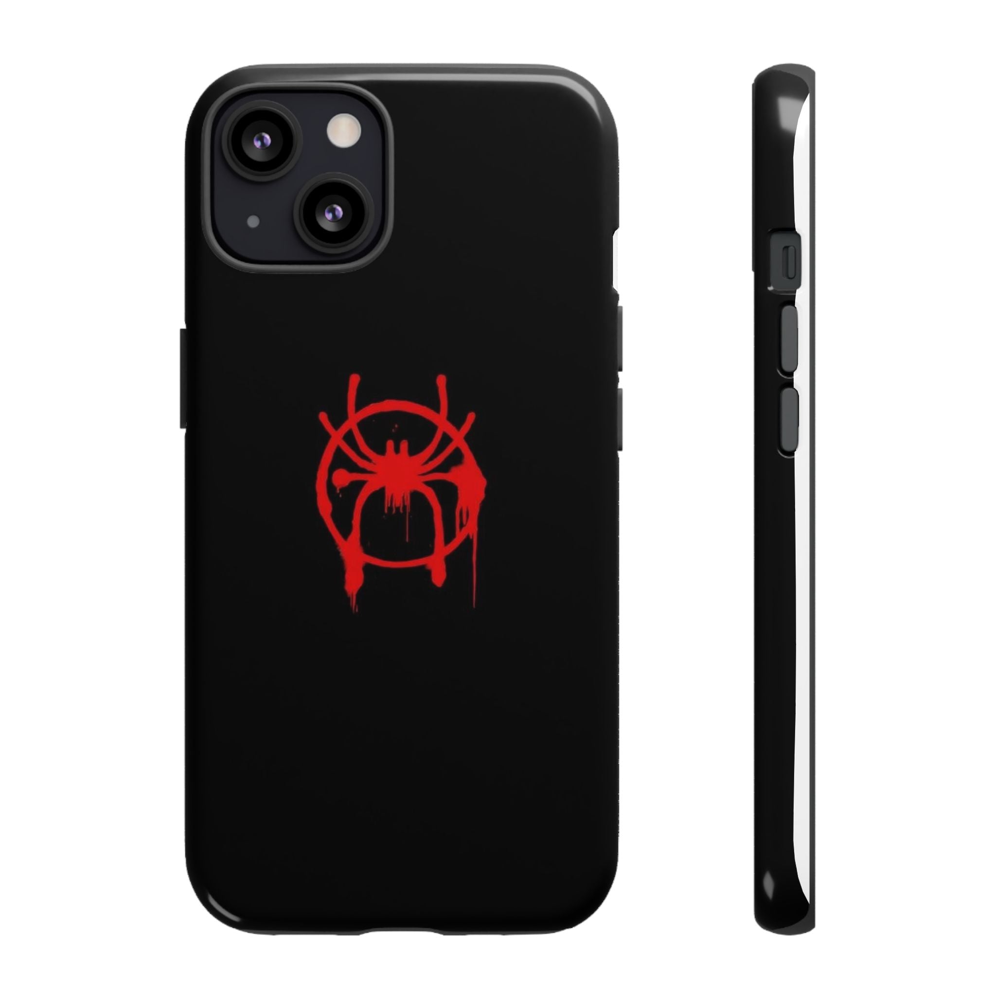 Red Spider Graphic Phone Case, Tough Phone Cover, Custom Mobile Protector, Stylish Gadget Accessory, Gift for Spider Fans