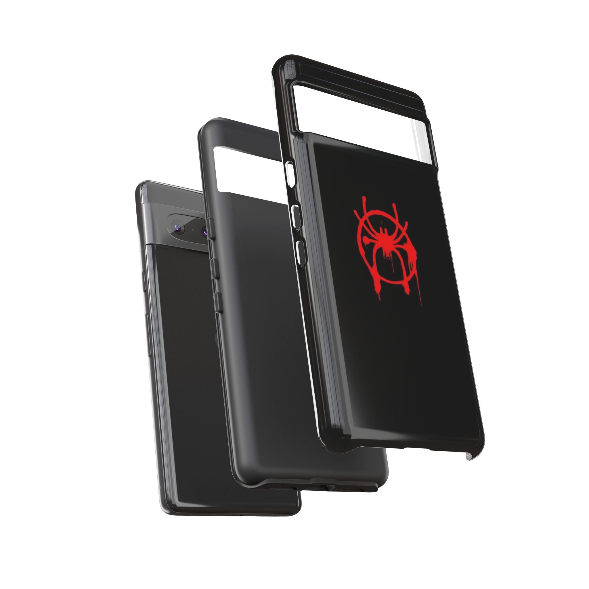 Red Spider Graphic Phone Case, Tough Phone Cover, Custom Mobile Protector, Stylish Gadget Accessory, Gift for Spider Fans