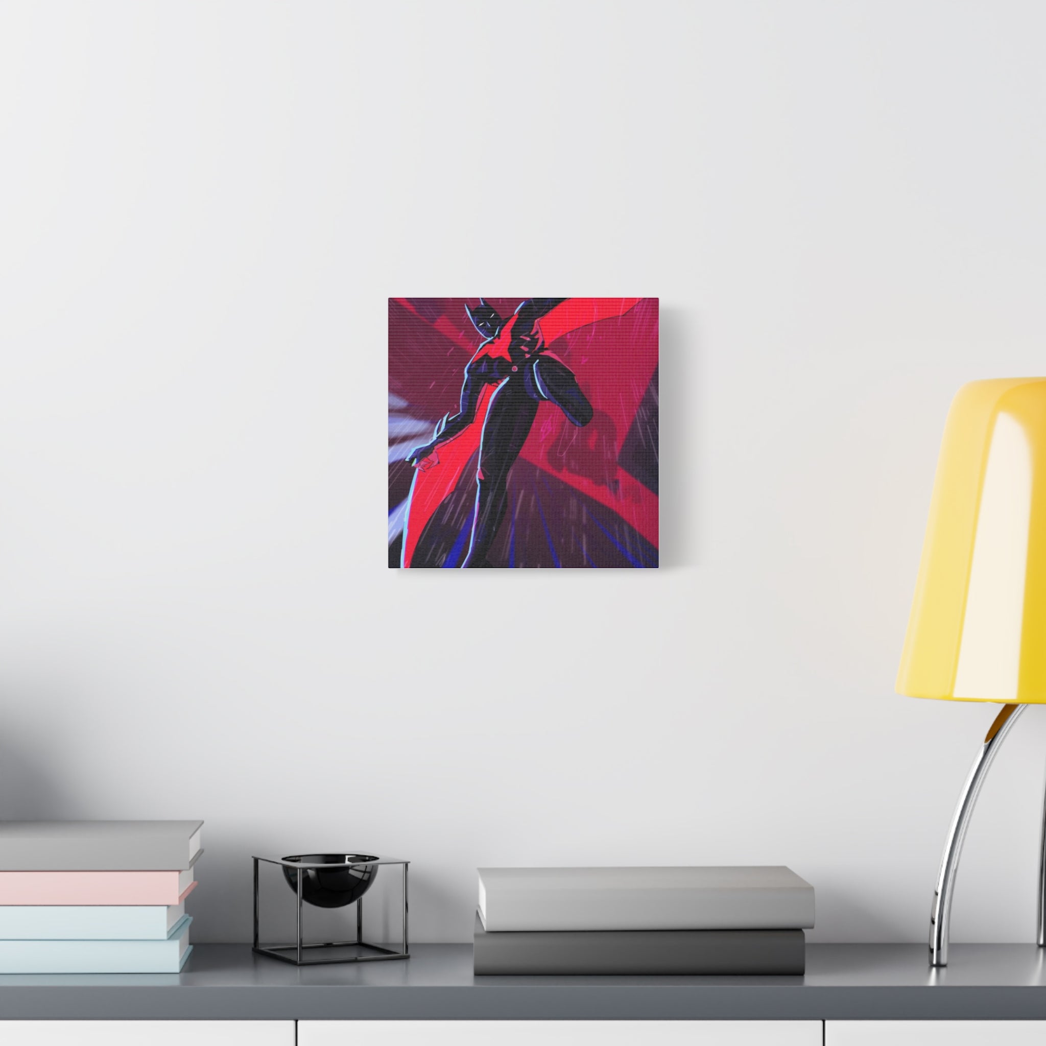 Stretched Canvas Art Print, Gothic Wall Decor, Perfect Gift for Art Lovers, Modern Bedroom Decor, Unique Home Wall Art, Gift for Her