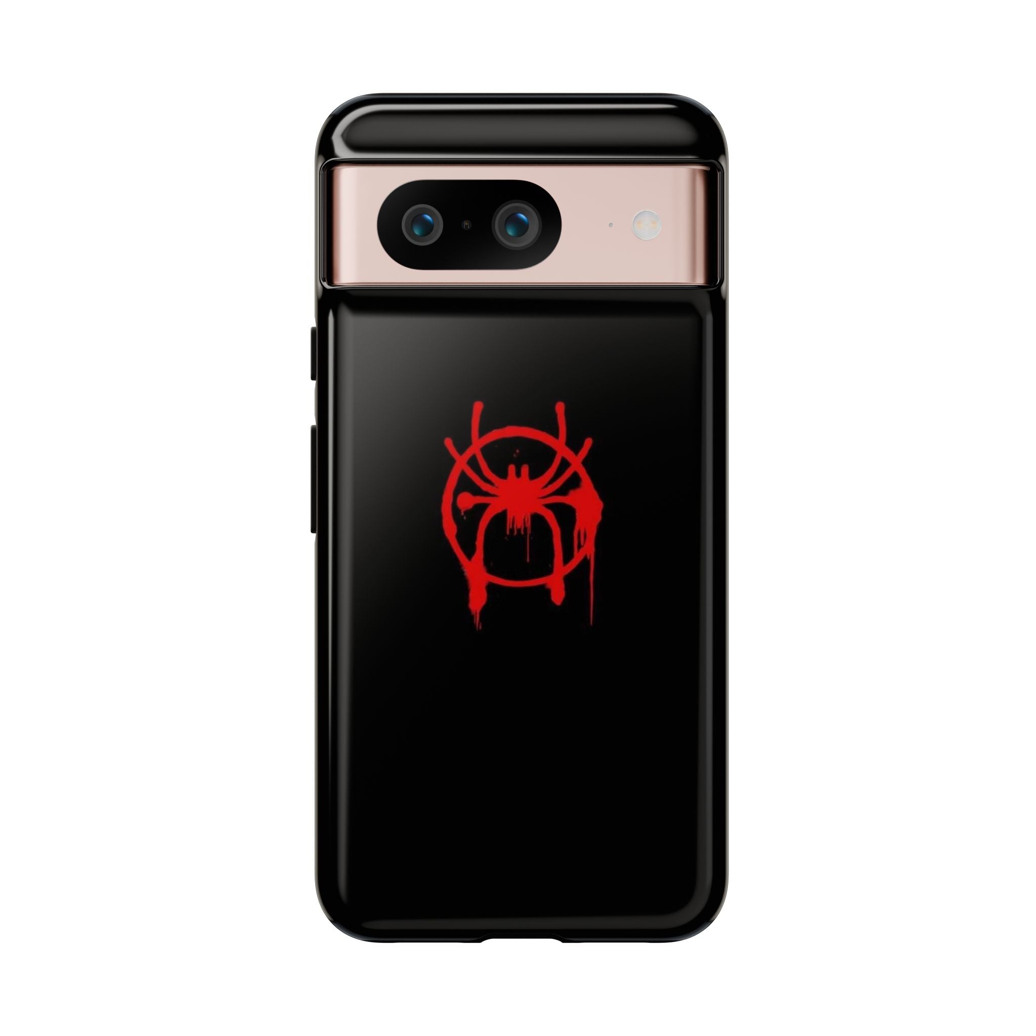 Red Spider Graphic Phone Case, Tough Phone Cover, Custom Mobile Protector, Stylish Gadget Accessory, Gift for Spider Fans