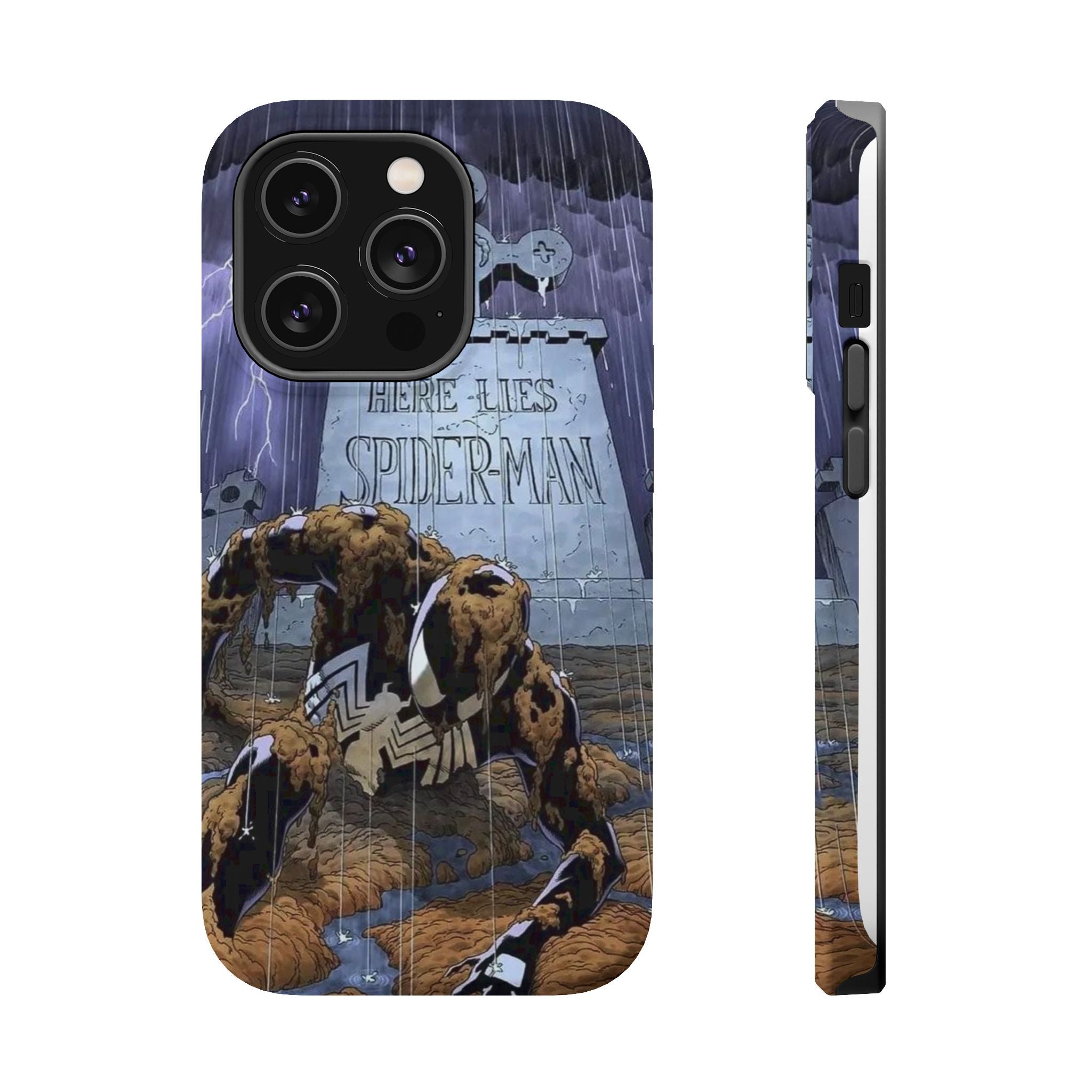 Spiderman Magnetic Phone Cases, Marvel Accessory, Superhero Gift, Phone Protection, Cool Collectible