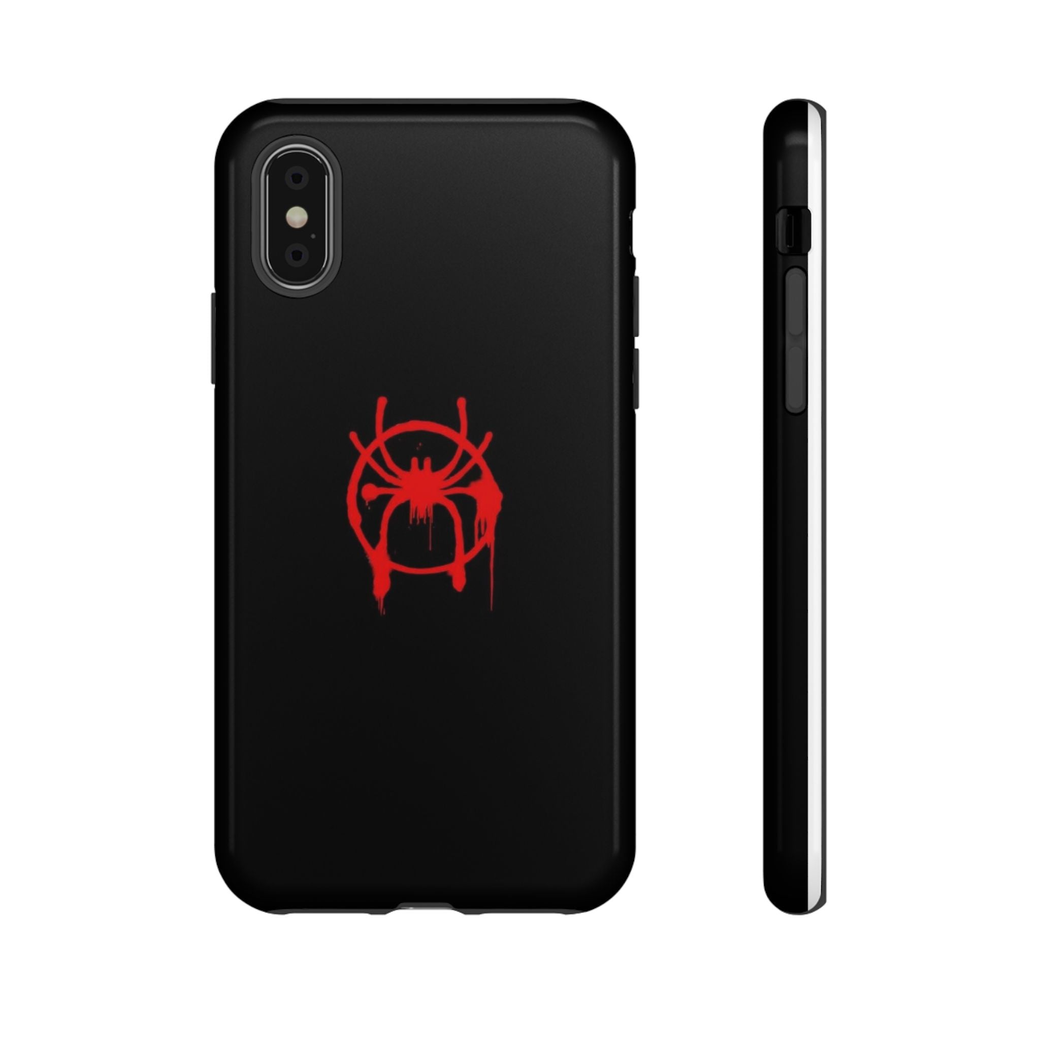 Red Spider Graphic Phone Case, Tough Phone Cover, Custom Mobile Protector, Stylish Gadget Accessory, Gift for Spider Fans