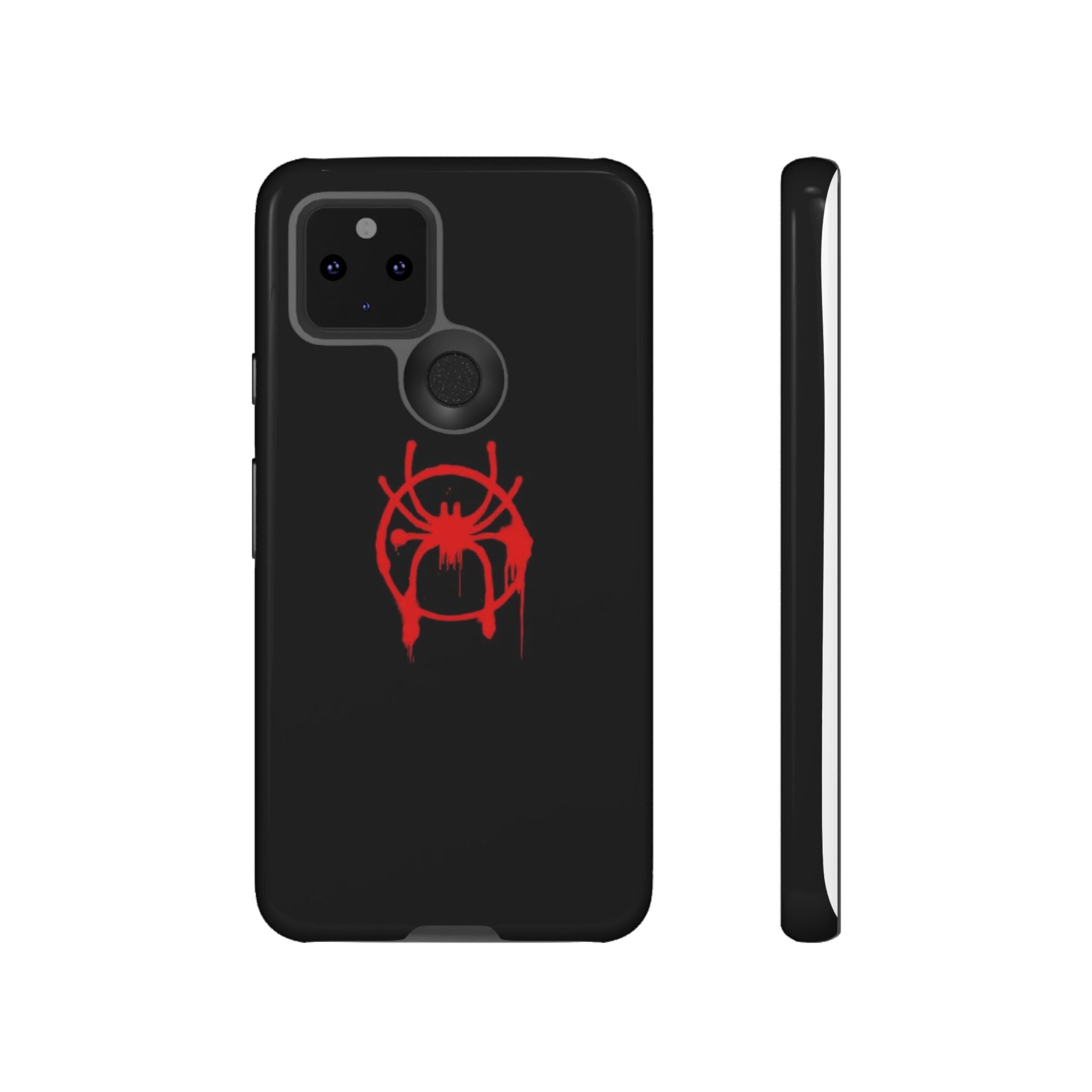 Red Spider Graphic Phone Case, Tough Phone Cover, Custom Mobile Protector, Stylish Gadget Accessory, Gift for Spider Fans