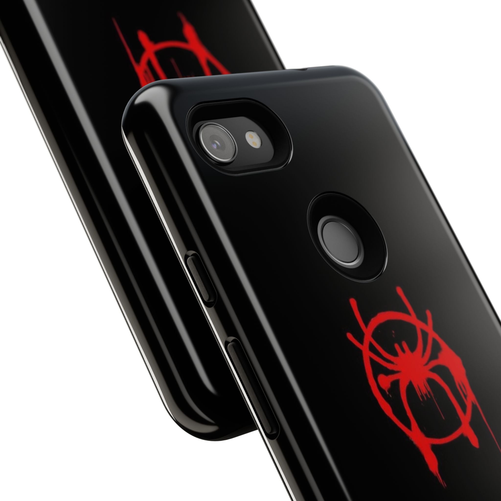 Red Spider Graphic Phone Case, Tough Phone Cover, Custom Mobile Protector, Stylish Gadget Accessory, Gift for Spider Fans