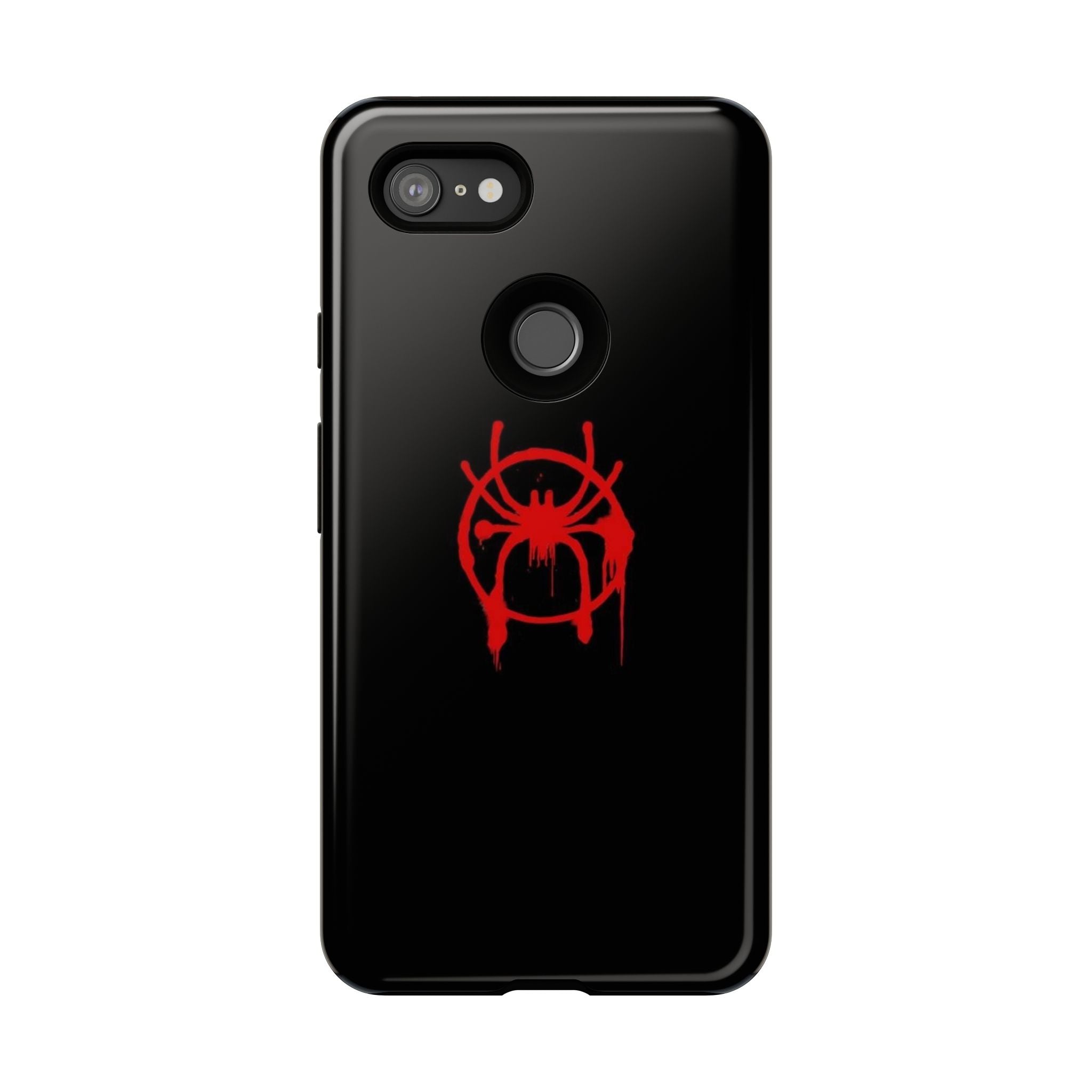 Red Spider Graphic Phone Case, Tough Phone Cover, Custom Mobile Protector, Stylish Gadget Accessory, Gift for Spider Fans