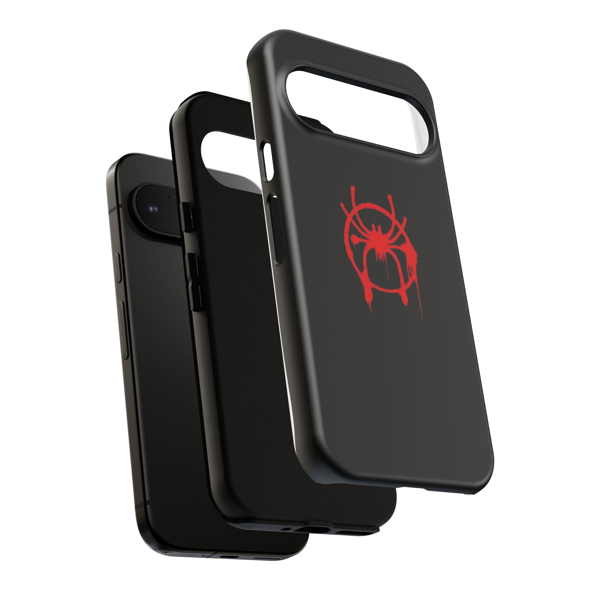 Red Spider Graphic Phone Case, Tough Phone Cover, Custom Mobile Protector, Stylish Gadget Accessory, Gift for Spider Fans
