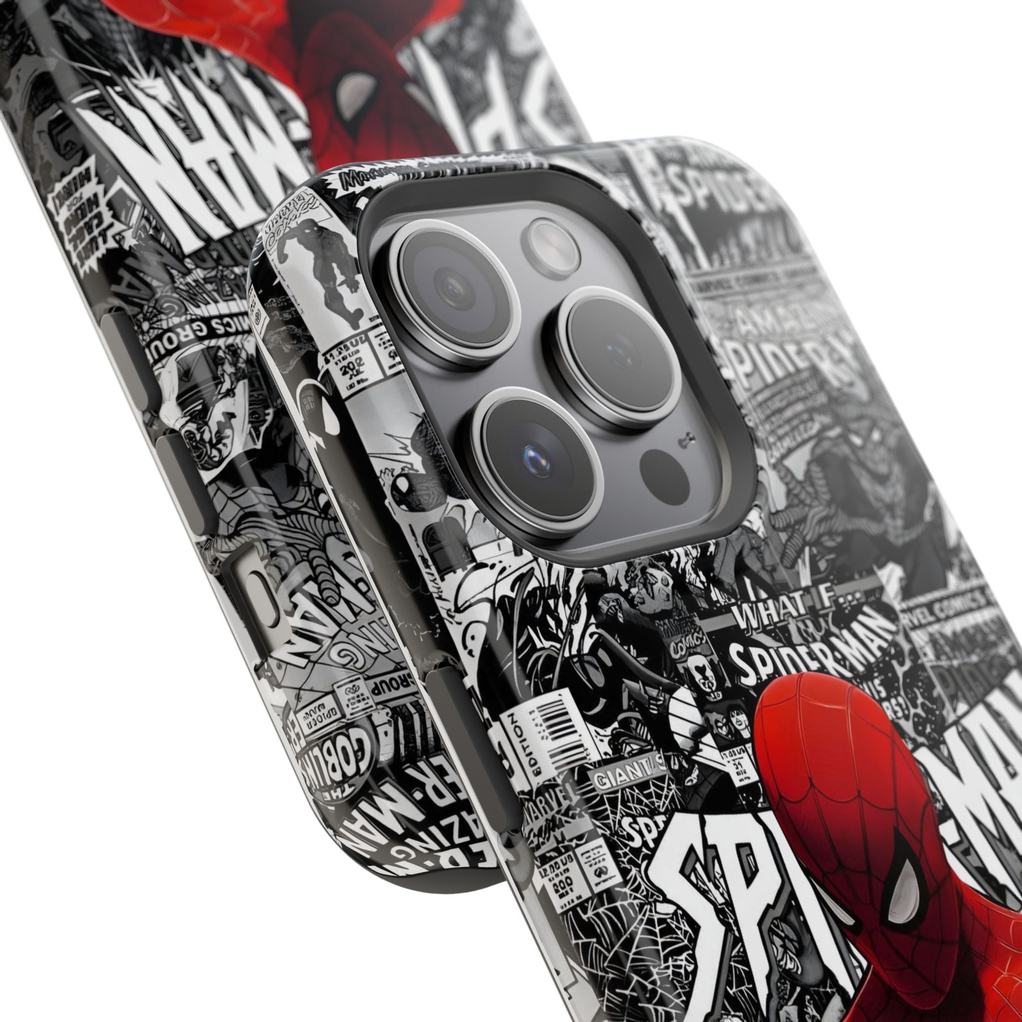 Spider-Man Magnetic Tough Case, Superhero Phone Cover, Gifts for Comic Book Fans, Durable Phone Protection, Kids and Adult Accessories