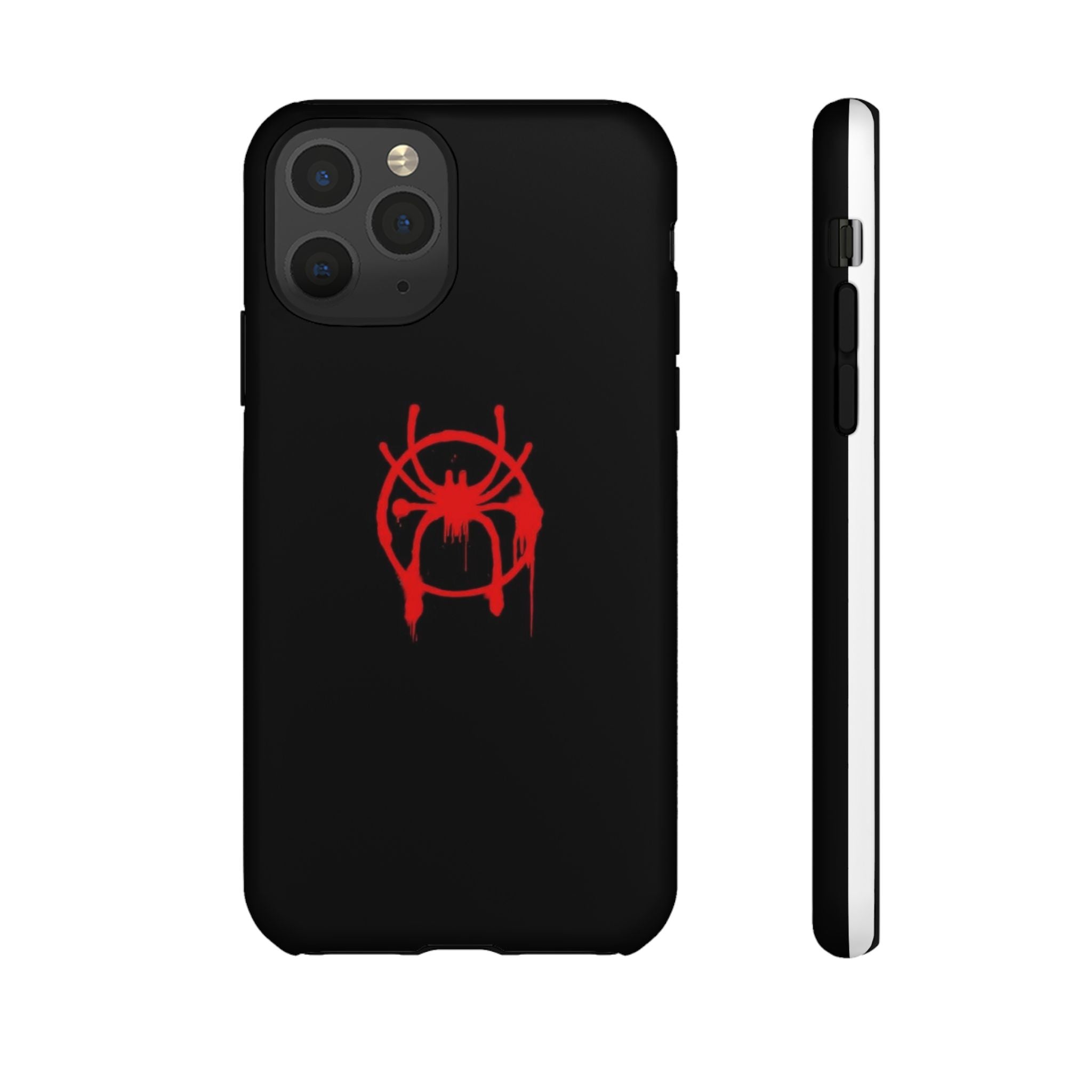 Red Spider Graphic Phone Case, Tough Phone Cover, Custom Mobile Protector, Stylish Gadget Accessory, Gift for Spider Fans