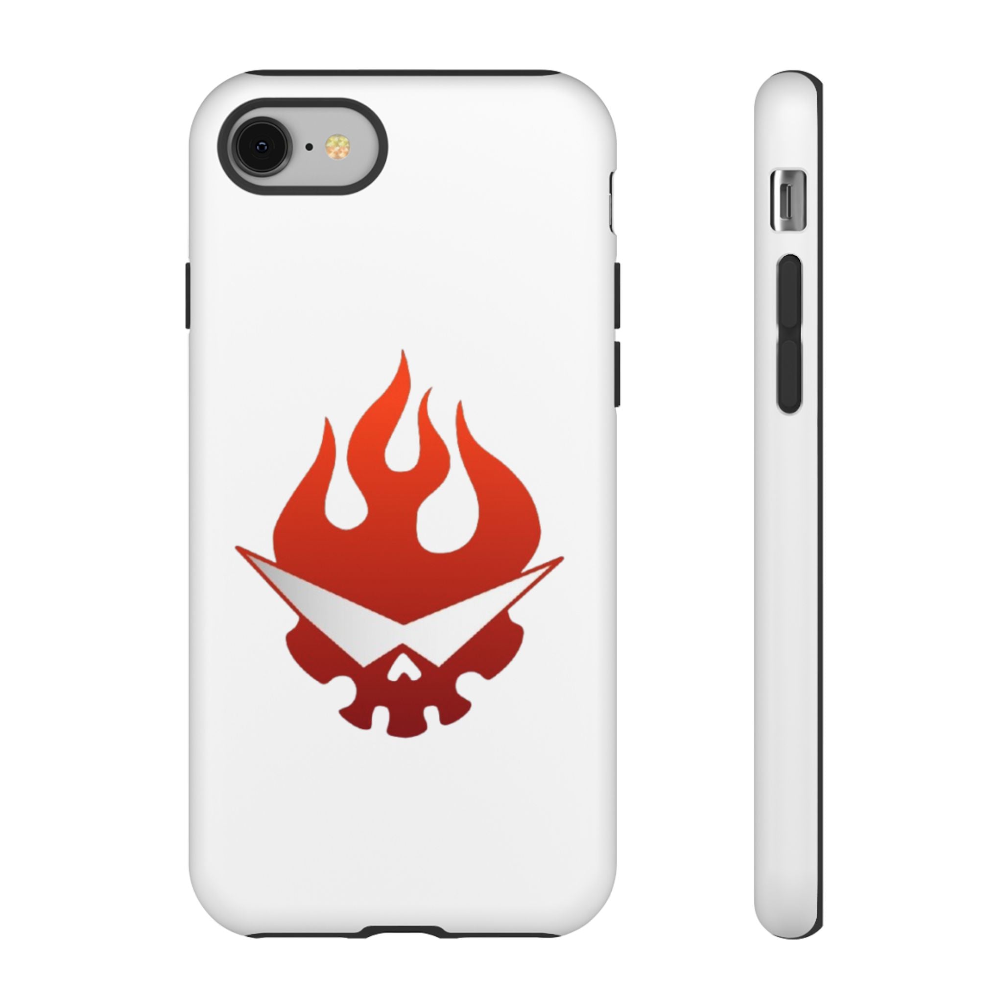 Bold Flame Phone Case, Tough Cases for Daily Protection, Stylish Accessories, Gift for Fire Lovers, Trendy Tech Gear