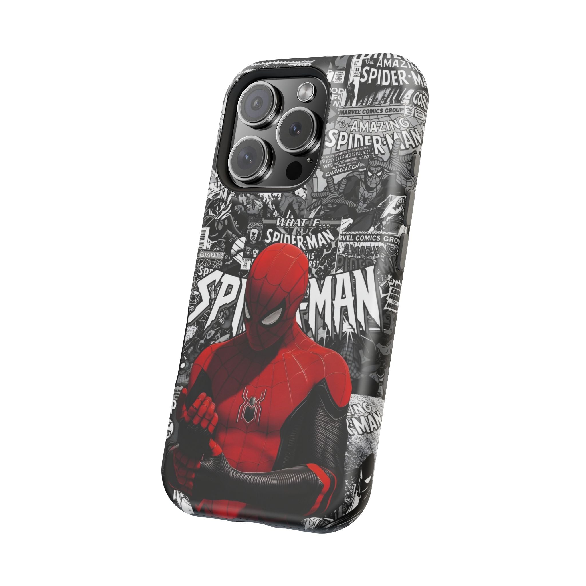Spider-Man Magnetic Tough Case, Superhero Phone Cover, Gifts for Comic Book Fans, Durable Phone Protection, Kids and Adult Accessories