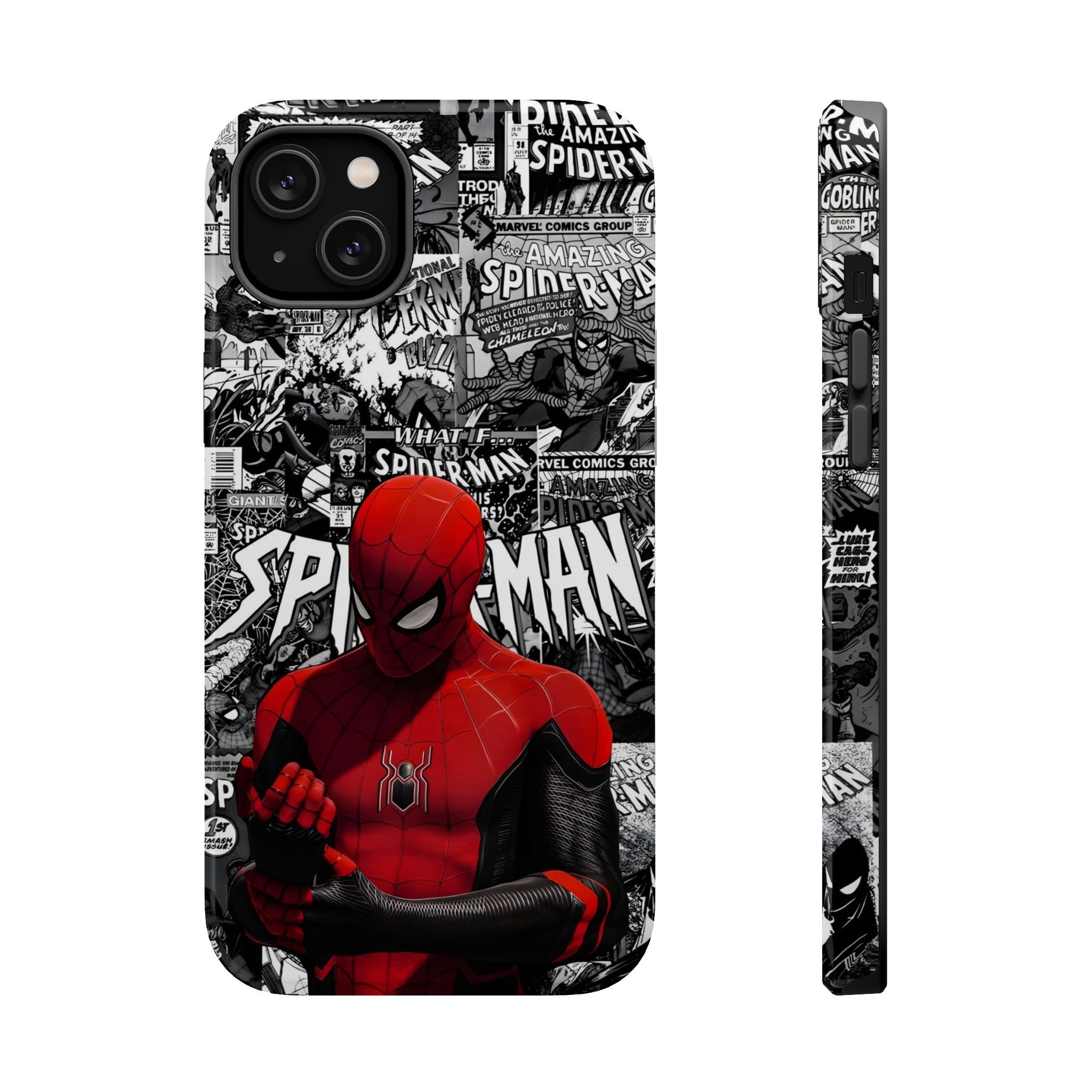 Spider-Man Magnetic Tough Case, Superhero Phone Cover, Gifts for Comic Book Fans, Durable Phone Protection, Kids and Adult Accessories