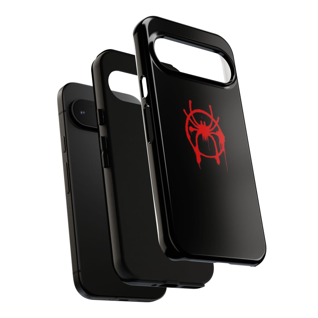 Red Spider Graphic Phone Case, Tough Phone Cover, Custom Mobile Protector, Stylish Gadget Accessory, Gift for Spider Fans