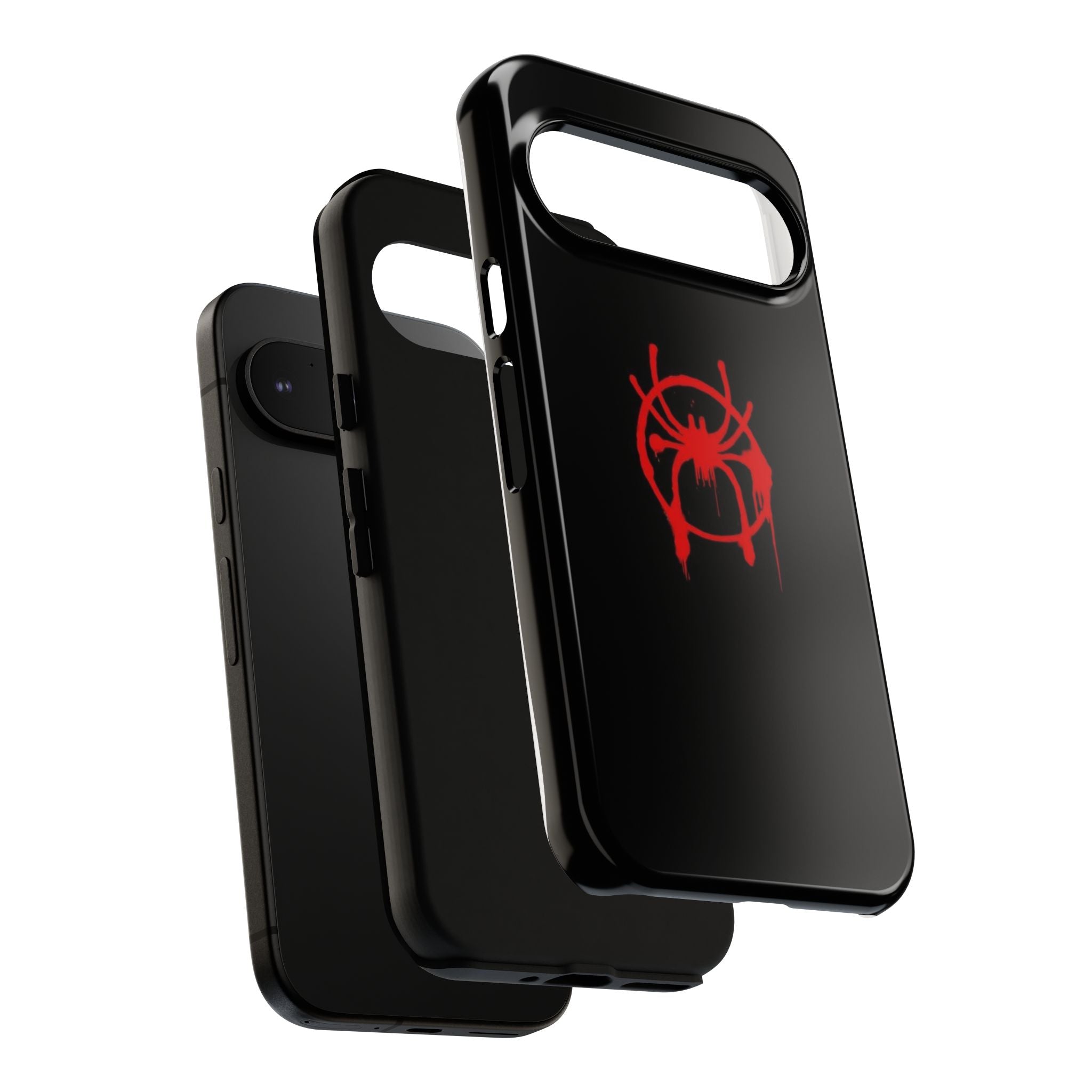 Red Spider Graphic Phone Case, Tough Phone Cover, Custom Mobile Protector, Stylish Gadget Accessory, Gift for Spider Fans