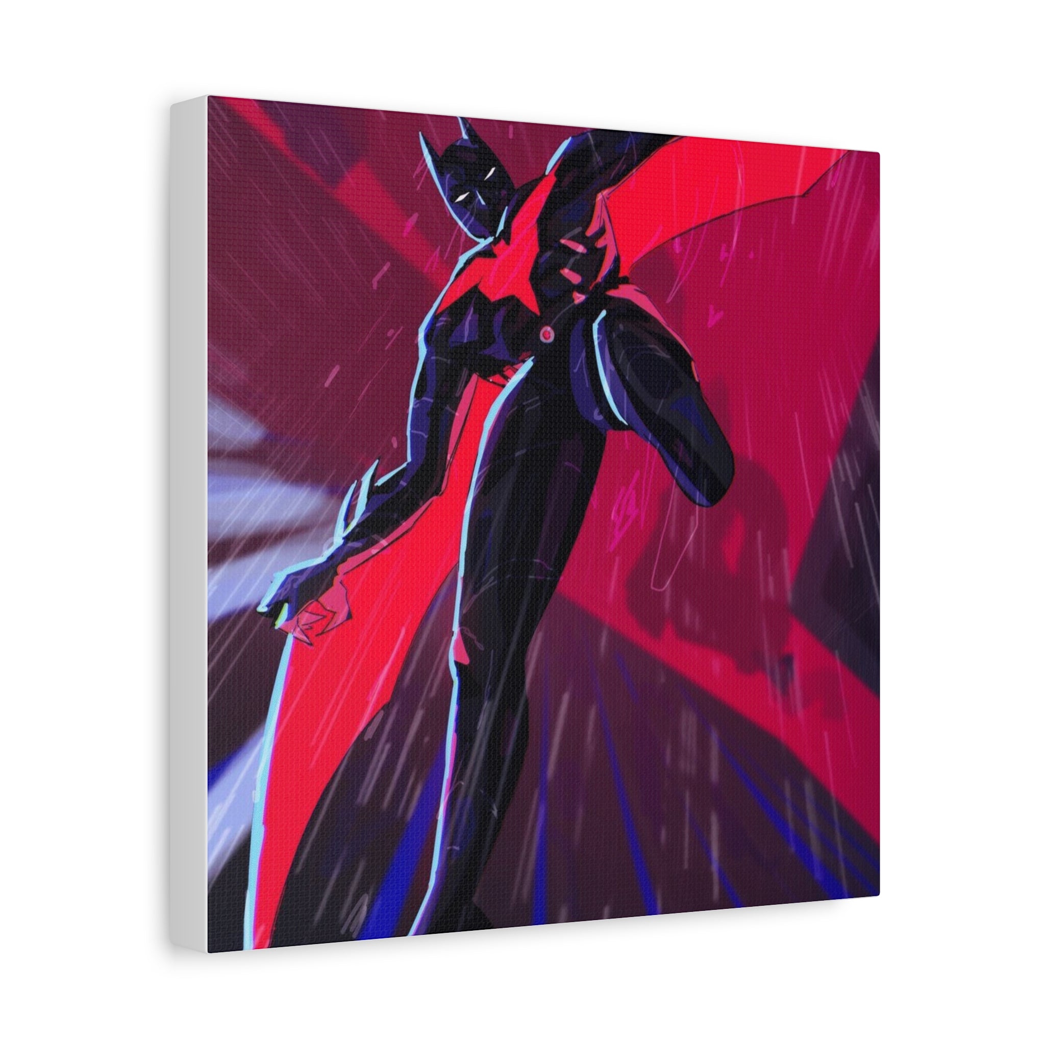 Stretched Canvas Art Print, Gothic Wall Decor, Perfect Gift for Art Lovers, Modern Bedroom Decor, Unique Home Wall Art, Gift for Her