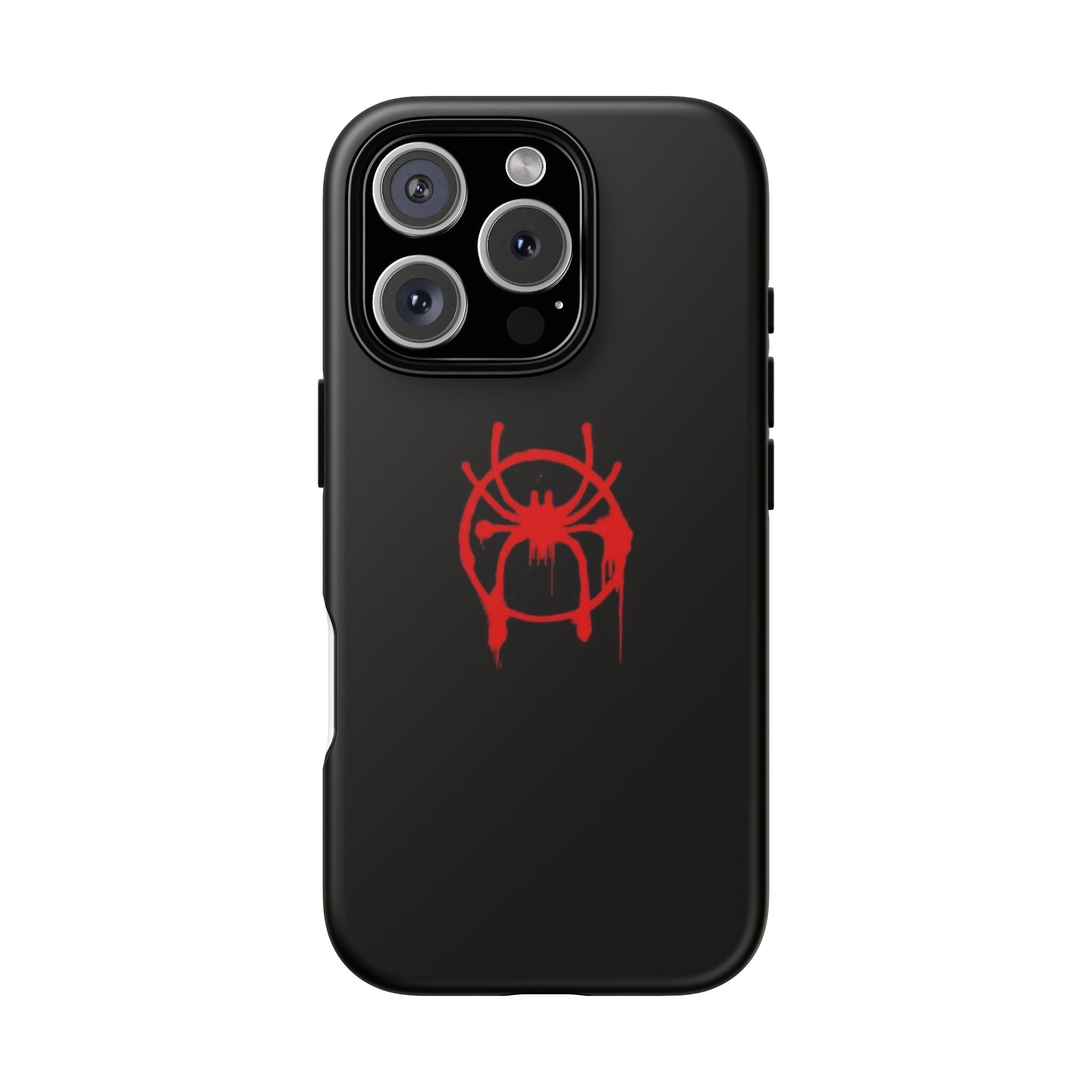 Red Spider Graphic Phone Case, Tough Phone Cover, Custom Mobile Protector, Stylish Gadget Accessory, Gift for Spider Fans