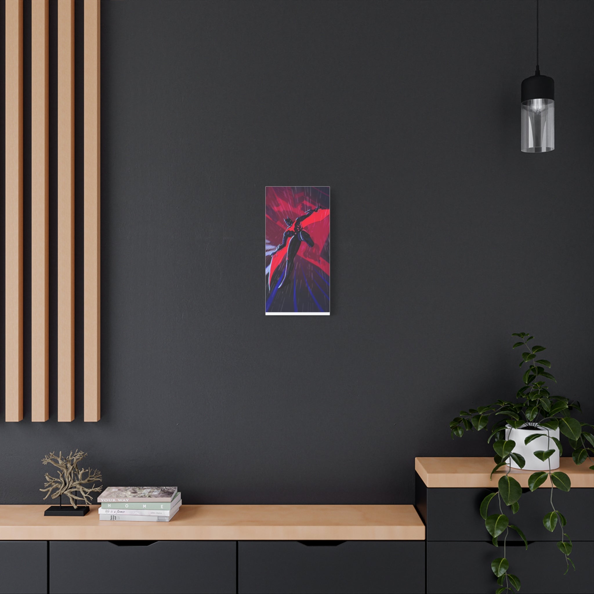 Stretched Canvas Art Print, Gothic Wall Decor, Perfect Gift for Art Lovers, Modern Bedroom Decor, Unique Home Wall Art, Gift for Her