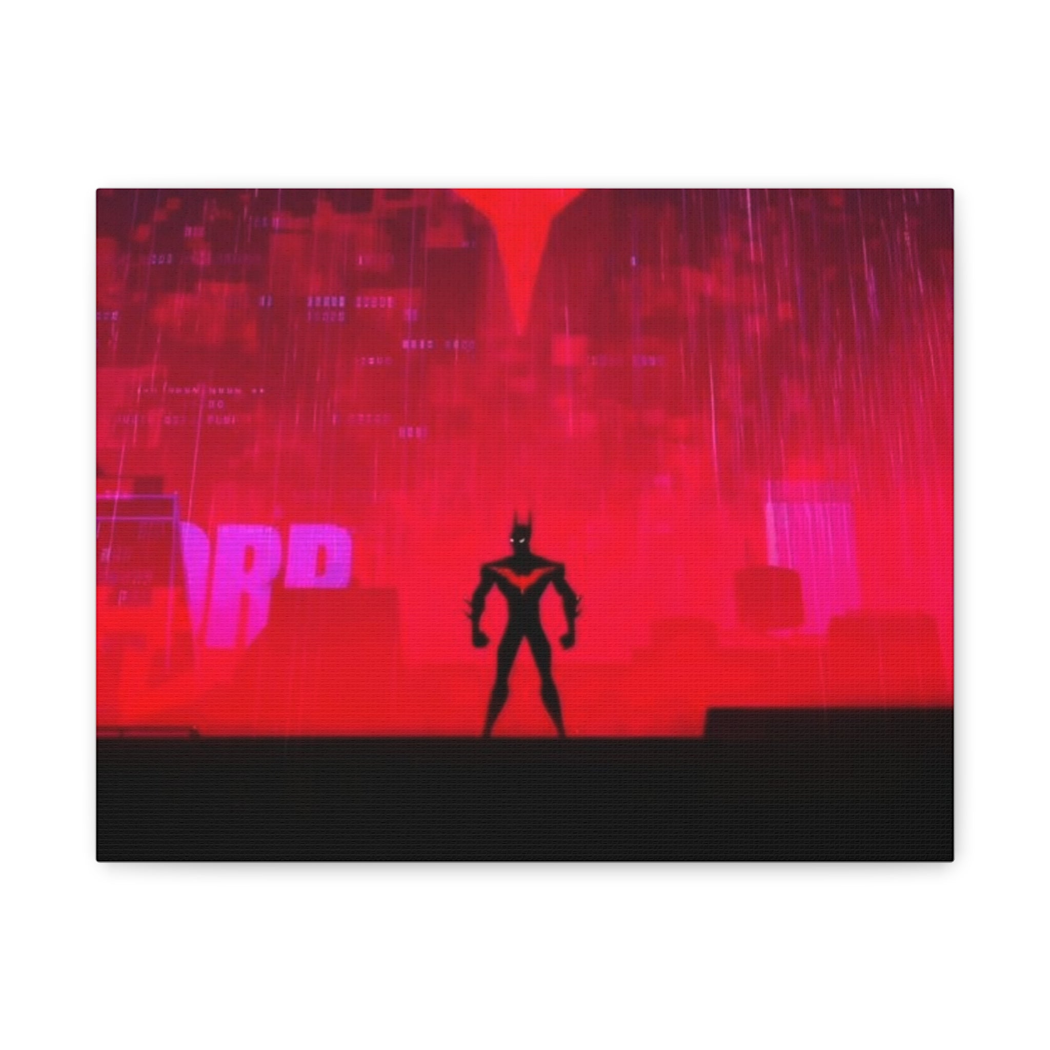 Vibrant Canvas Art Print, Wall Decor, Home Decor, Spider-Man Themed Artwork, 1.25" Stretched Canvas
