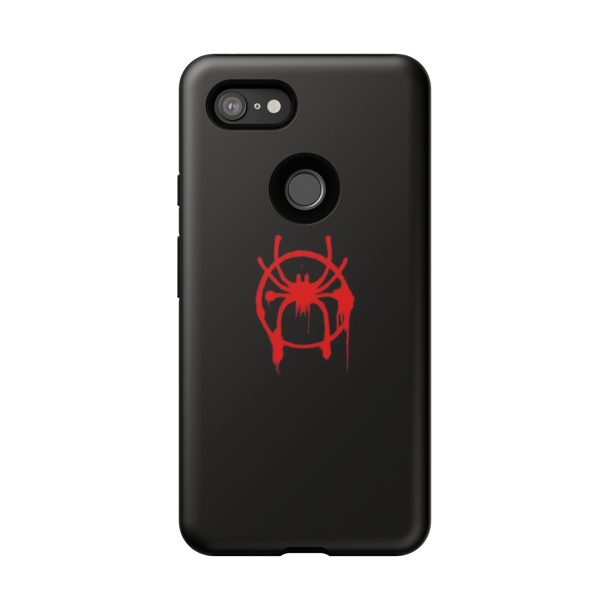 Red Spider Graphic Phone Case, Tough Phone Cover, Custom Mobile Protector, Stylish Gadget Accessory, Gift for Spider Fans