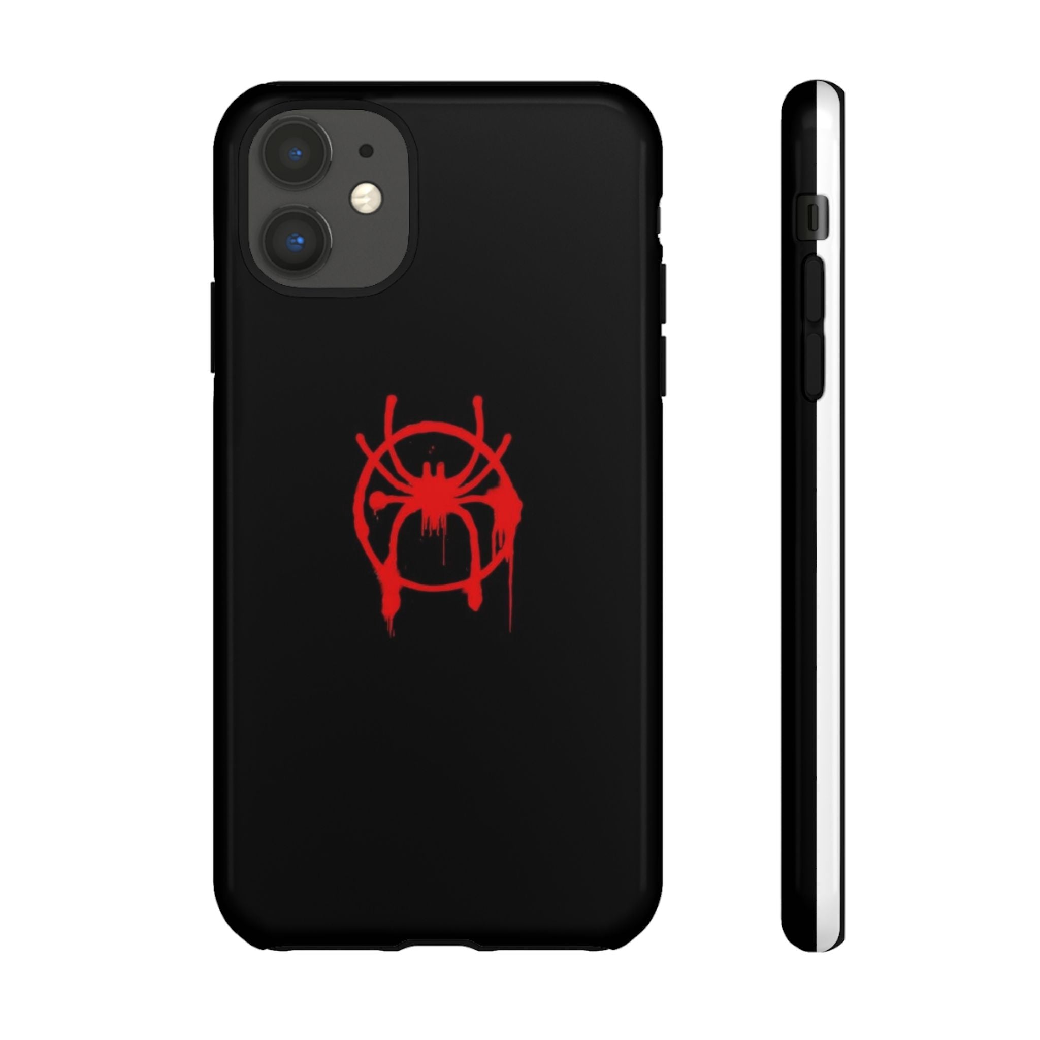 Red Spider Graphic Phone Case, Tough Phone Cover, Custom Mobile Protector, Stylish Gadget Accessory, Gift for Spider Fans