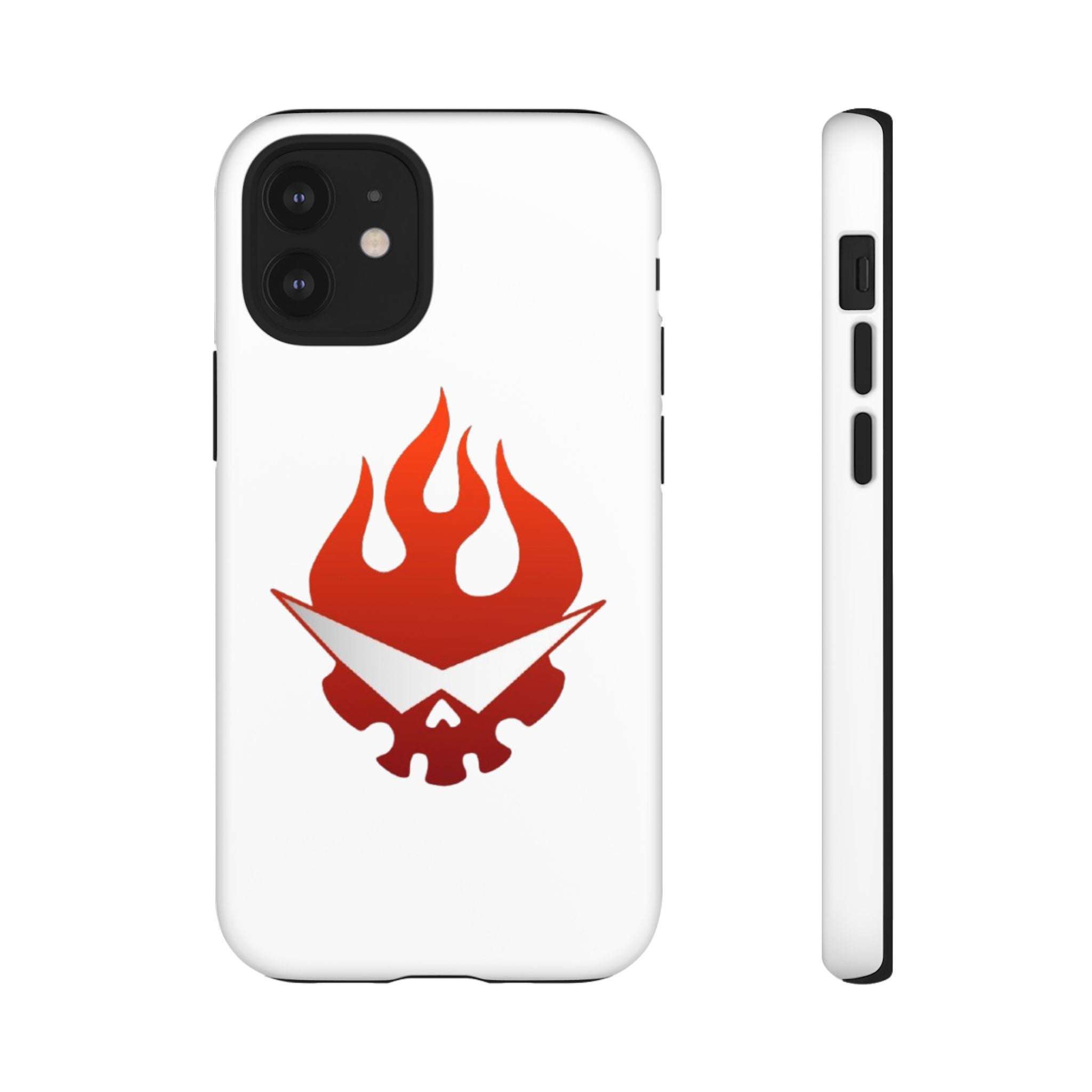 Bold Flame Phone Case, Tough Cases for Daily Protection, Stylish Accessories, Gift for Fire Lovers, Trendy Tech Gear