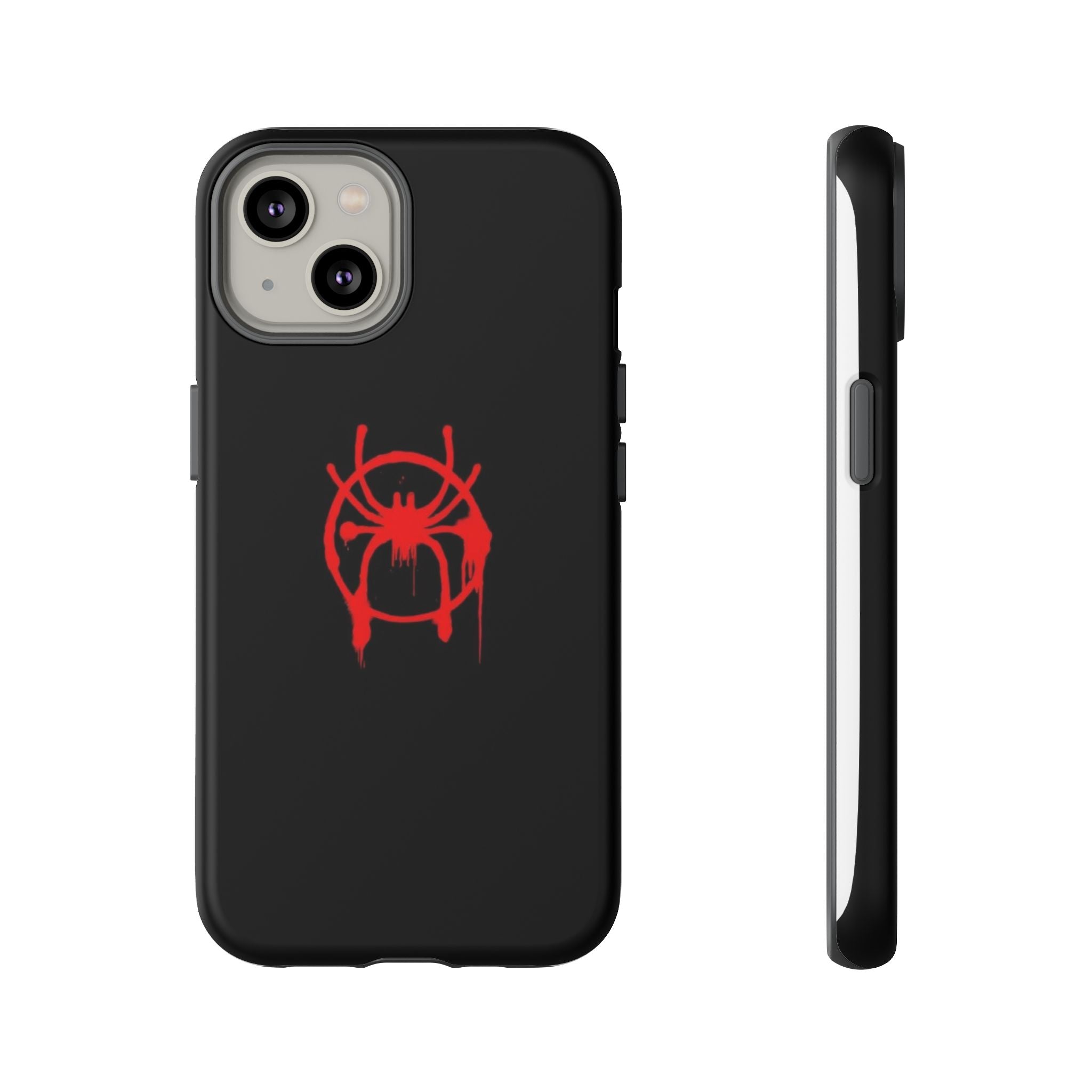 Red Spider Graphic Phone Case, Tough Phone Cover, Custom Mobile Protector, Stylish Gadget Accessory, Gift for Spider Fans