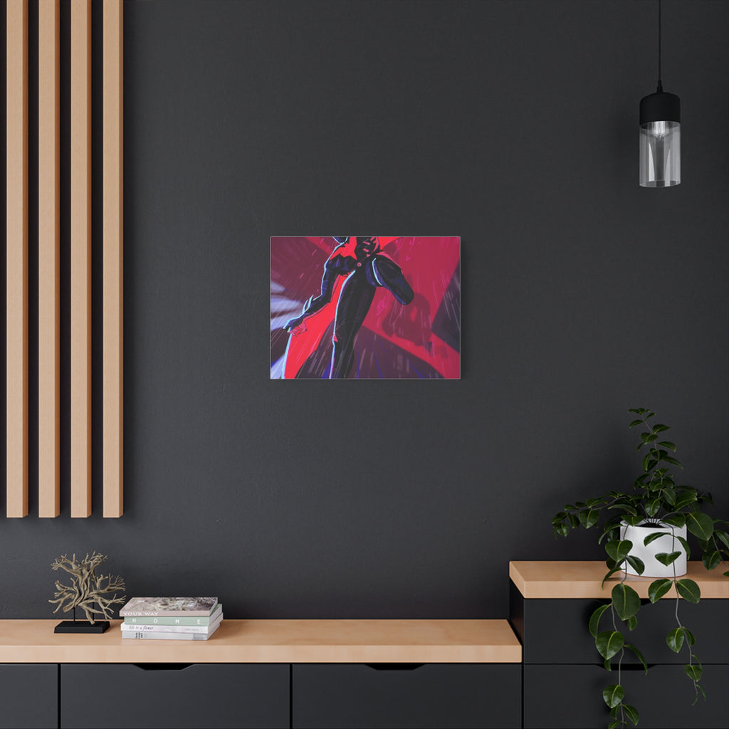 Stretched Canvas Art Print, Gothic Wall Decor, Perfect Gift for Art Lovers, Modern Bedroom Decor, Unique Home Wall Art, Gift for Her