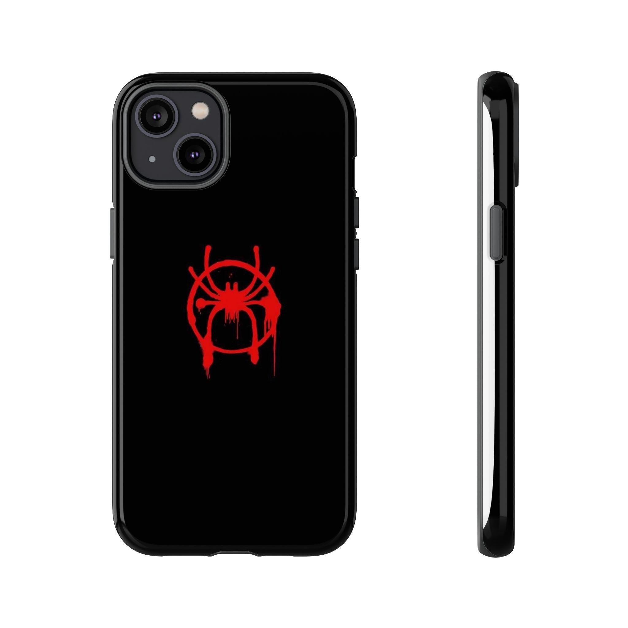 Red Spider Graphic Phone Case, Tough Phone Cover, Custom Mobile Protector, Stylish Gadget Accessory, Gift for Spider Fans
