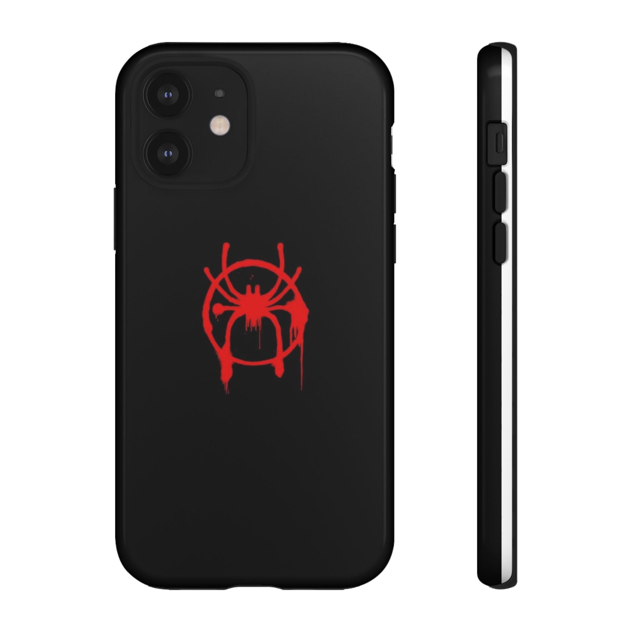 Red Spider Graphic Phone Case, Tough Phone Cover, Custom Mobile Protector, Stylish Gadget Accessory, Gift for Spider Fans