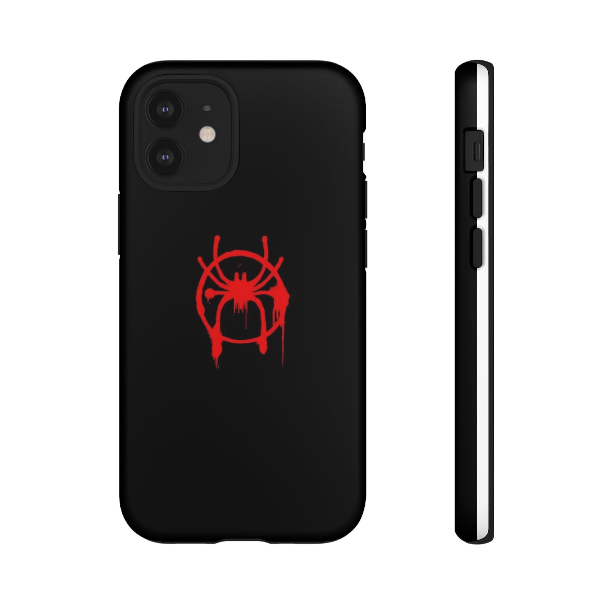 Red Spider Graphic Phone Case, Tough Phone Cover, Custom Mobile Protector, Stylish Gadget Accessory, Gift for Spider Fans