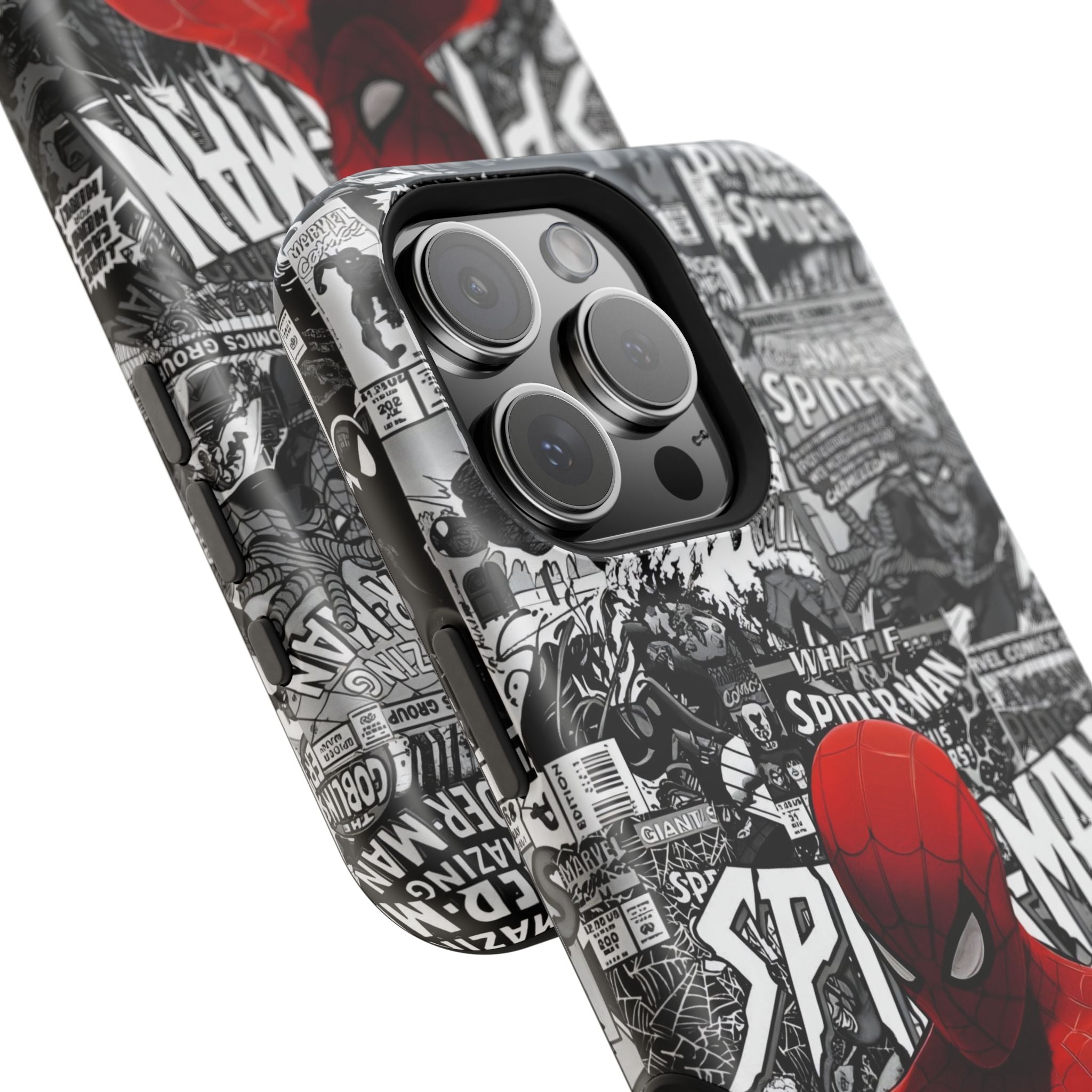 Spider-Man Magnetic Tough Case, Superhero Phone Cover, Gifts for Comic Book Fans, Durable Phone Protection, Kids and Adult Accessories