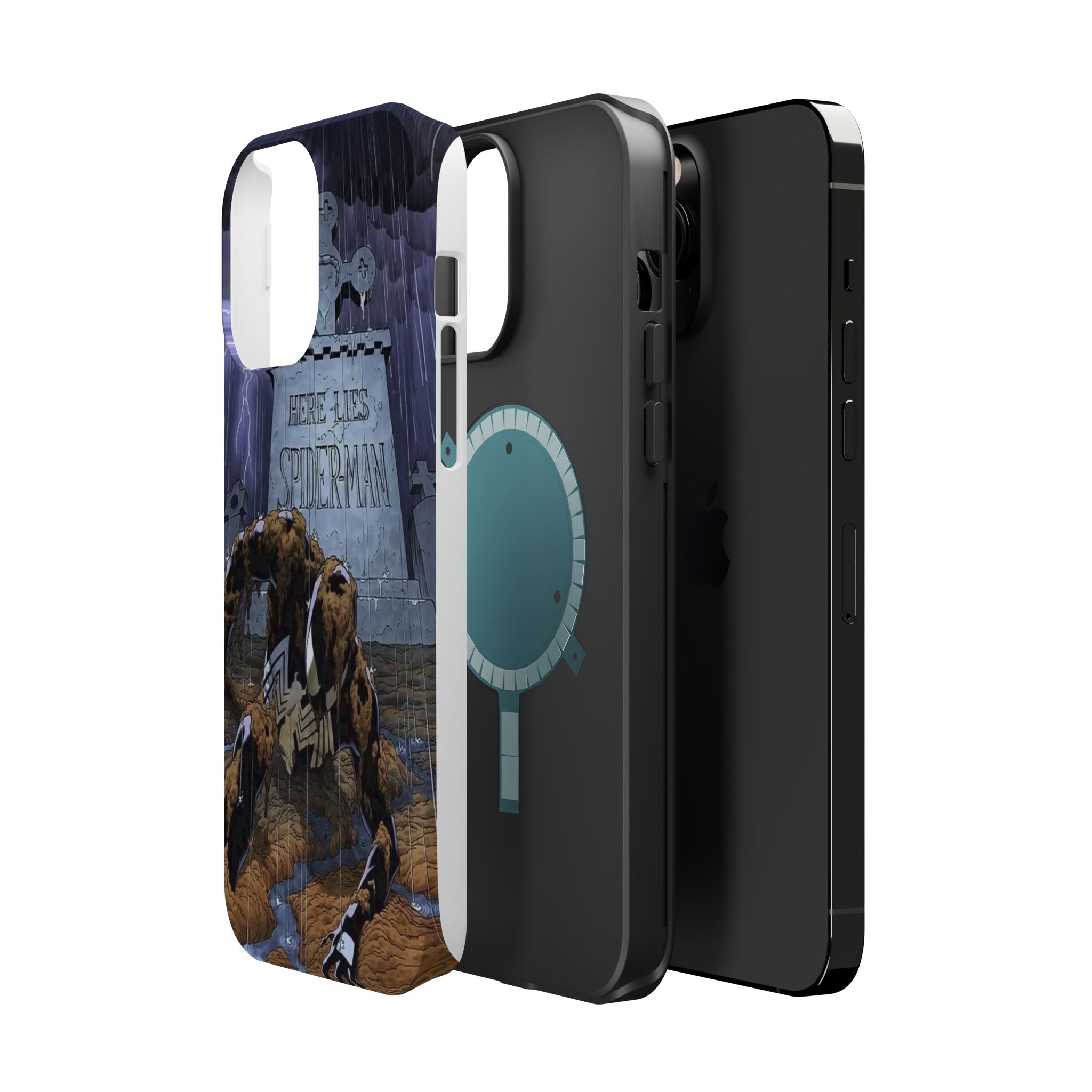 Spiderman Magnetic Phone Cases, Marvel Accessory, Superhero Gift, Phone Protection, Cool Collectible