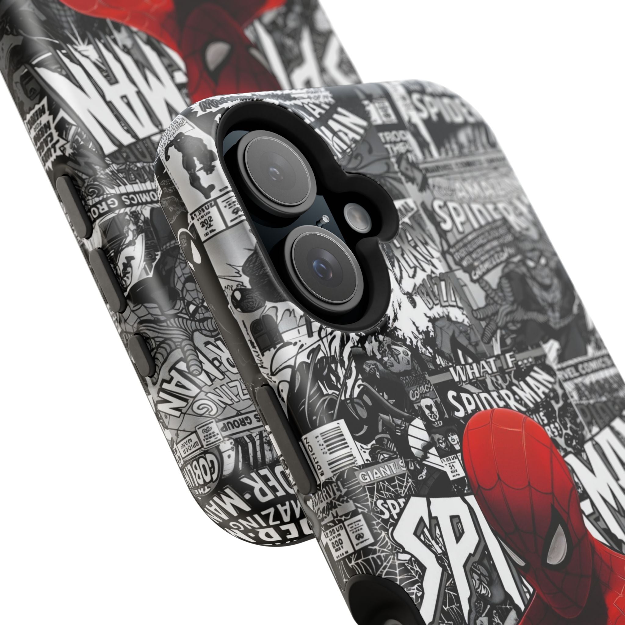 Spider-Man Magnetic Tough Case, Superhero Phone Cover, Gifts for Comic Book Fans, Durable Phone Protection, Kids and Adult Accessories