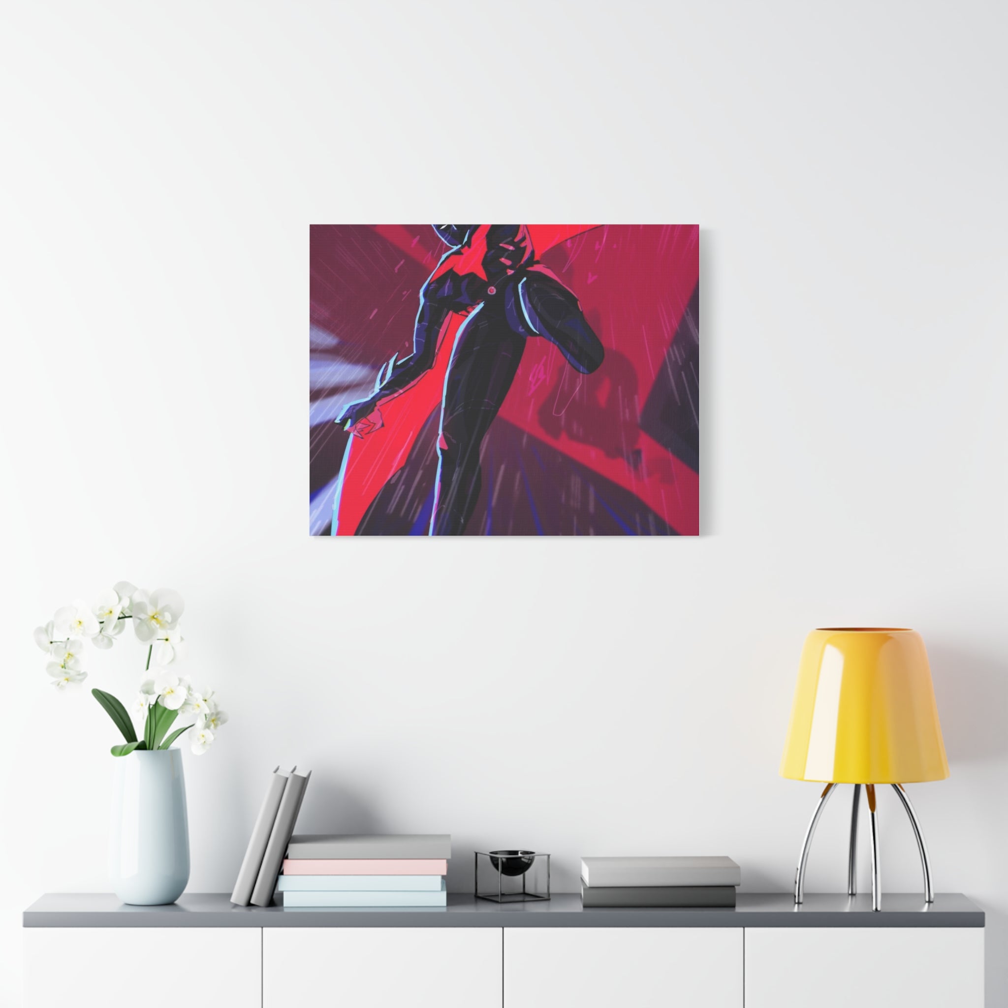 Stretched Canvas Art Print, Gothic Wall Decor, Perfect Gift for Art Lovers, Modern Bedroom Decor, Unique Home Wall Art, Gift for Her