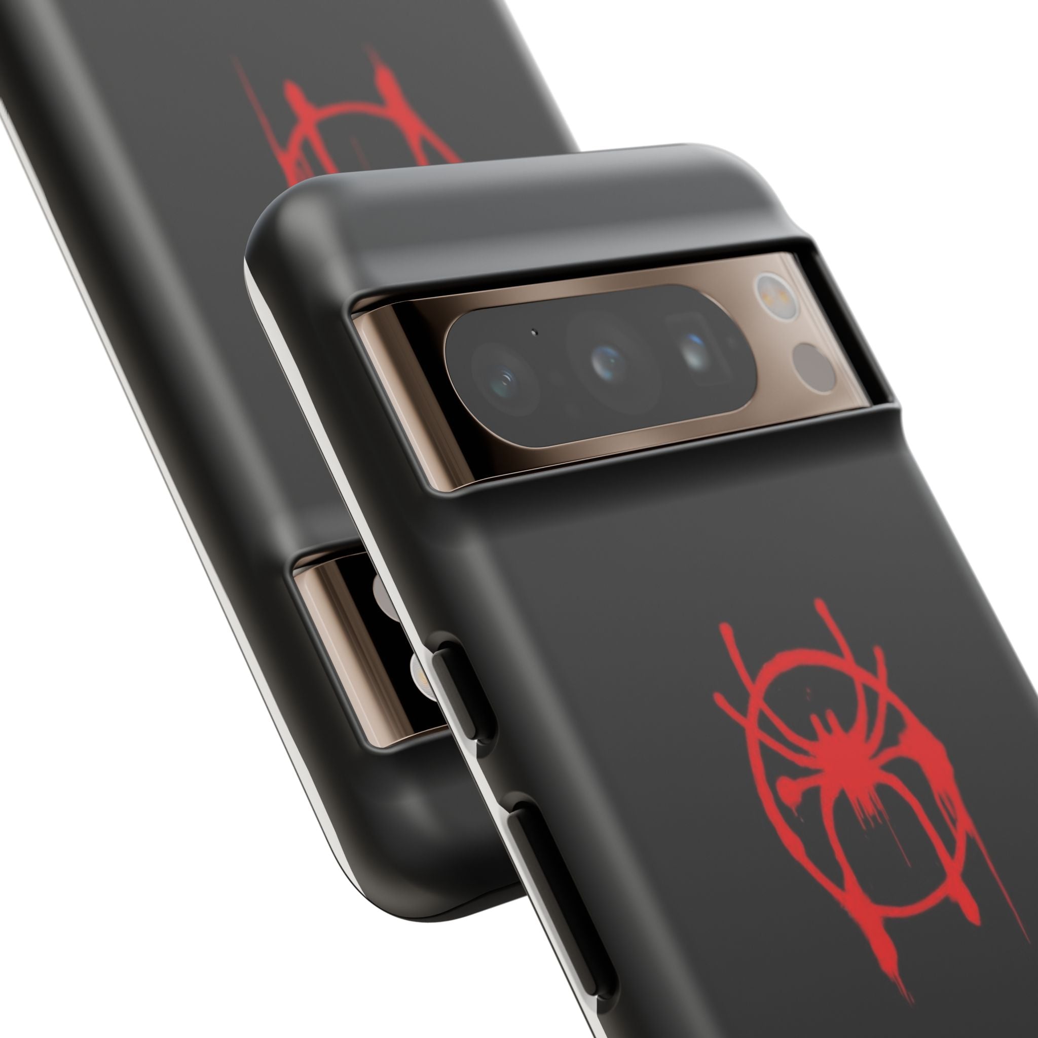 Red Spider Graphic Phone Case, Tough Phone Cover, Custom Mobile Protector, Stylish Gadget Accessory, Gift for Spider Fans