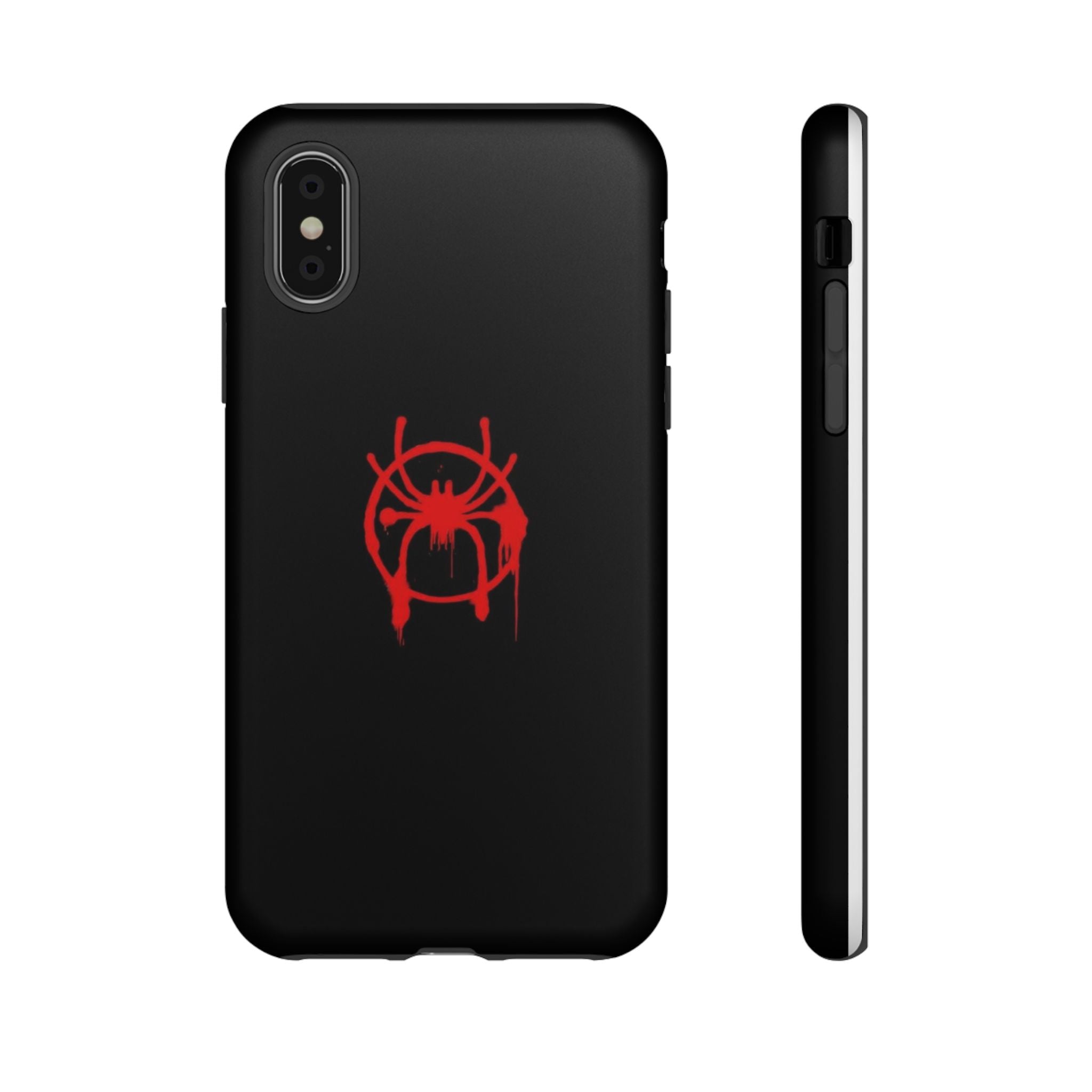 Red Spider Graphic Phone Case, Tough Phone Cover, Custom Mobile Protector, Stylish Gadget Accessory, Gift for Spider Fans
