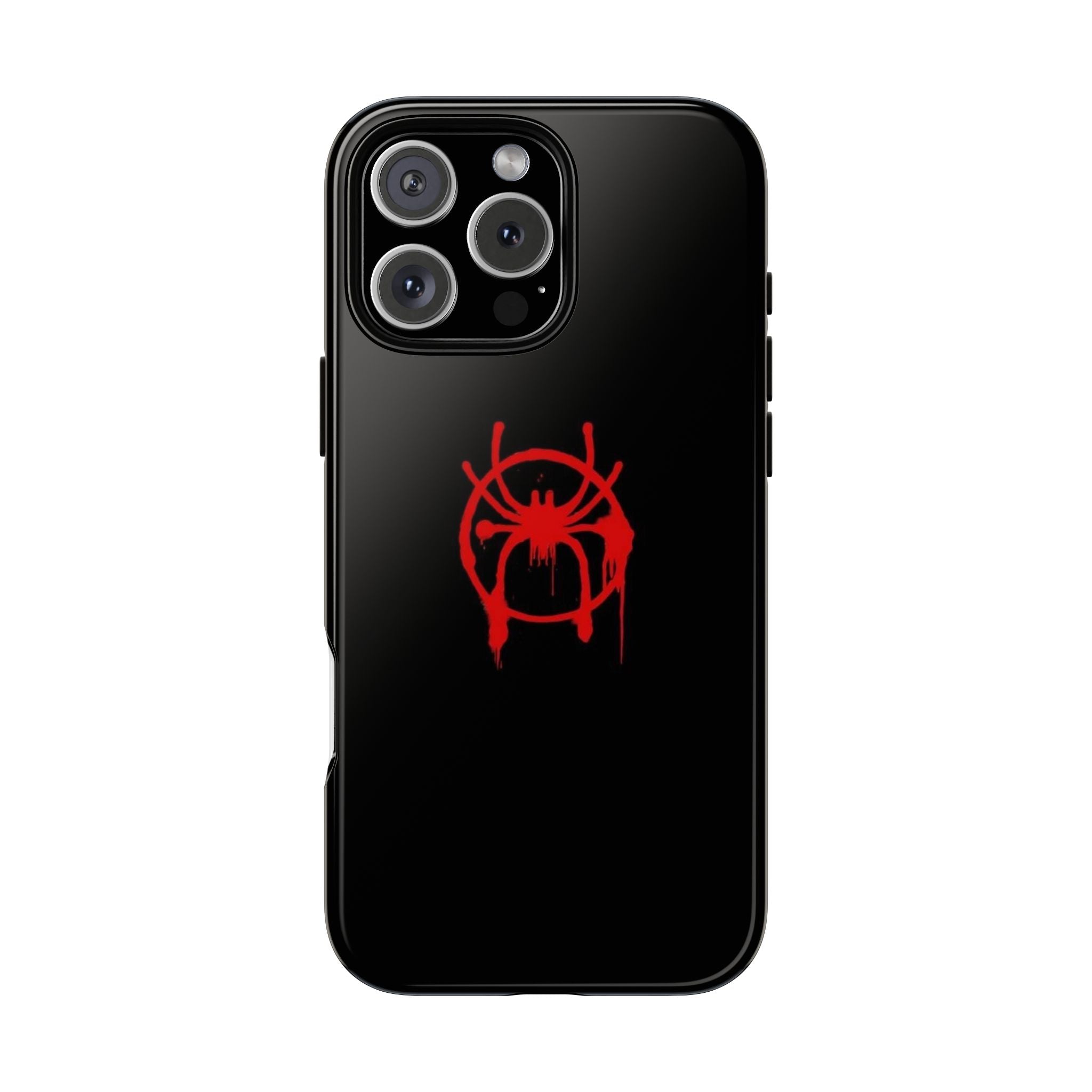 Red Spider Graphic Phone Case, Tough Phone Cover, Custom Mobile Protector, Stylish Gadget Accessory, Gift for Spider Fans