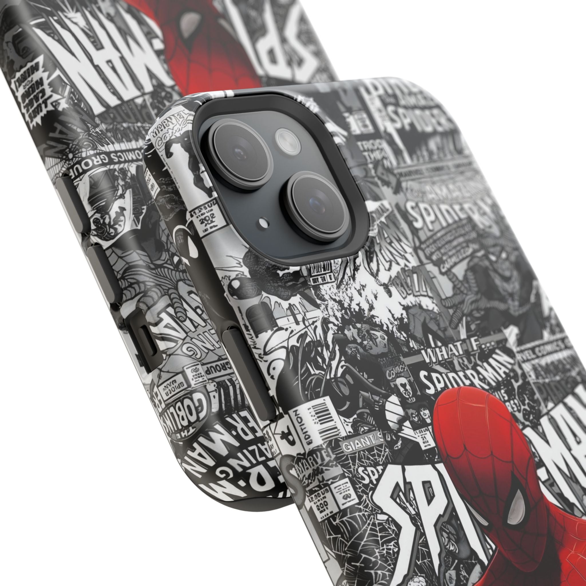 Spider-Man Magnetic Tough Case, Superhero Phone Cover, Gifts for Comic Book Fans, Durable Phone Protection, Kids and Adult Accessories