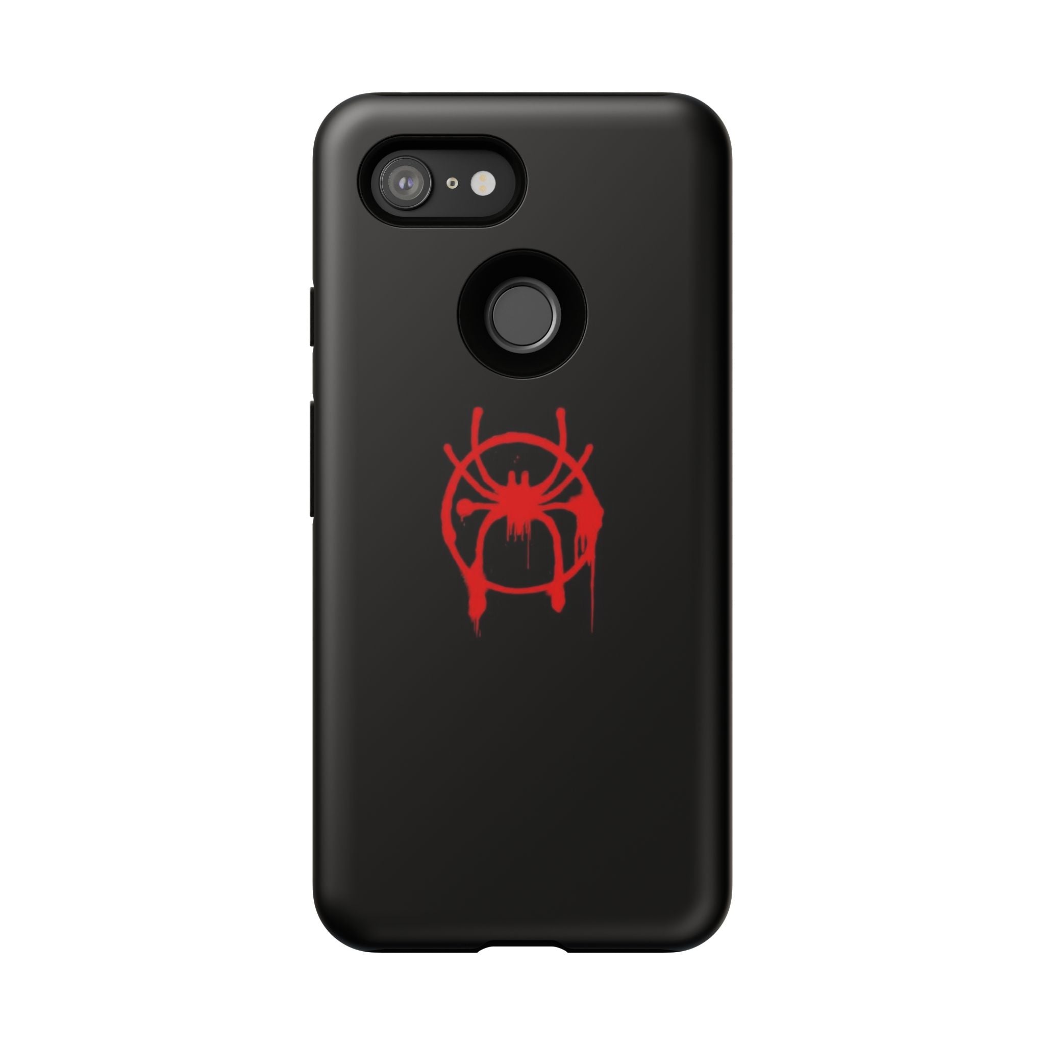 Red Spider Graphic Phone Case, Tough Phone Cover, Custom Mobile Protector, Stylish Gadget Accessory, Gift for Spider Fans