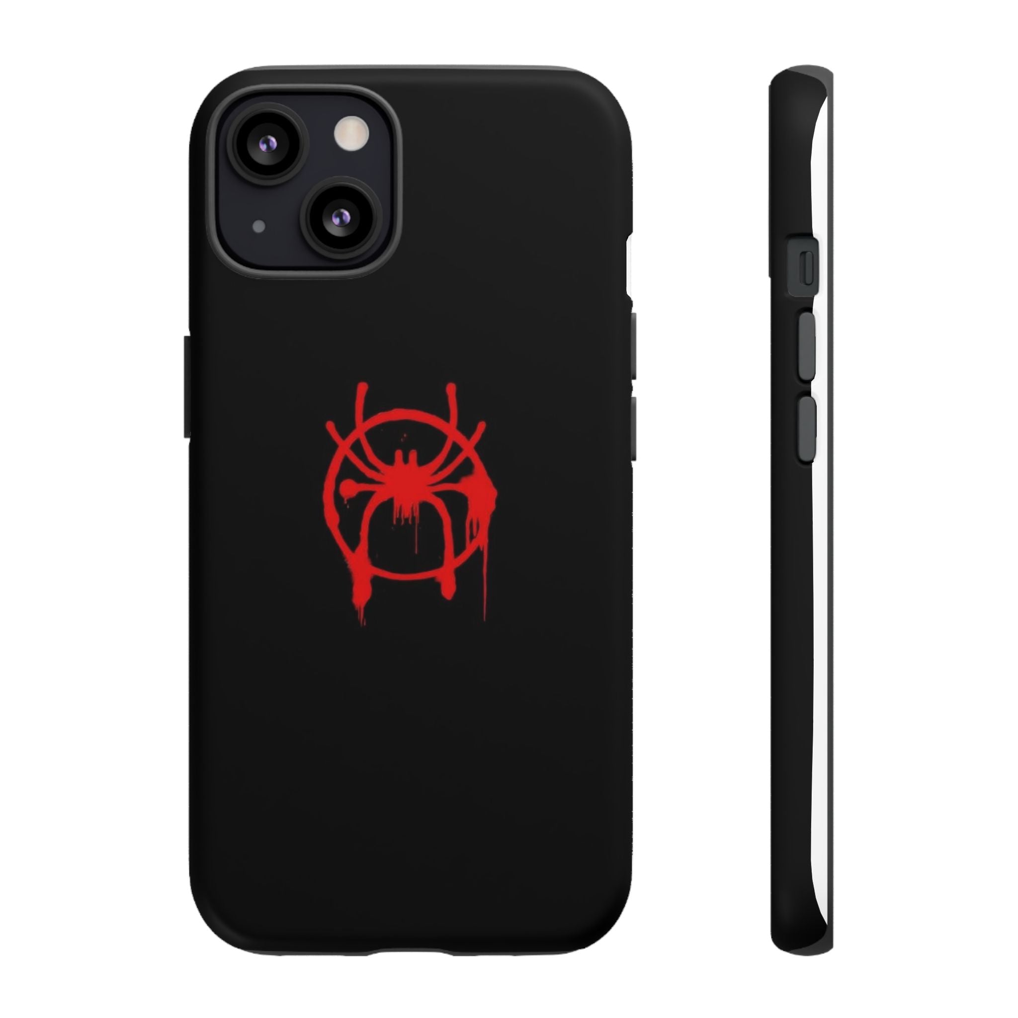 Red Spider Graphic Phone Case, Tough Phone Cover, Custom Mobile Protector, Stylish Gadget Accessory, Gift for Spider Fans