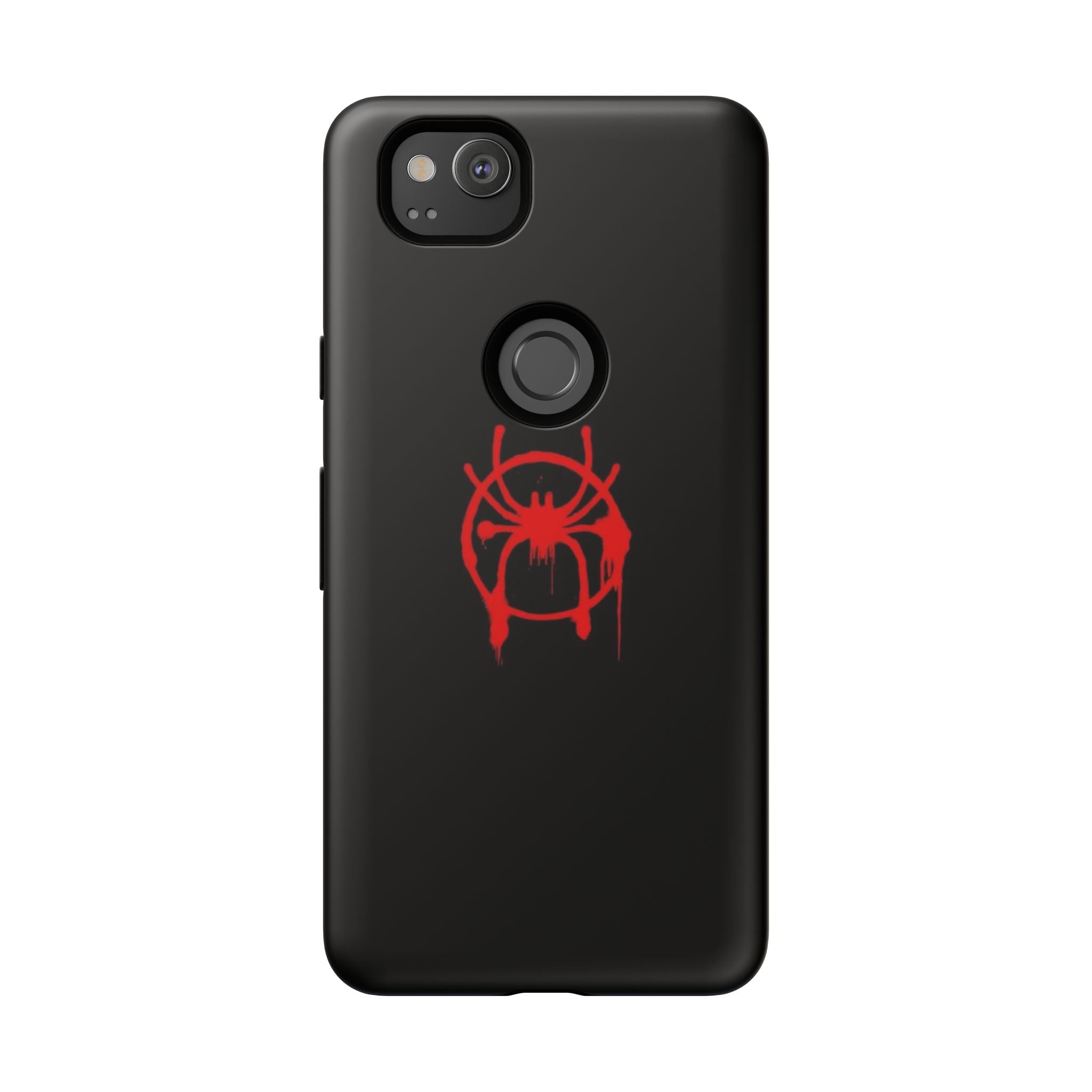 Red Spider Graphic Phone Case, Tough Phone Cover, Custom Mobile Protector, Stylish Gadget Accessory, Gift for Spider Fans