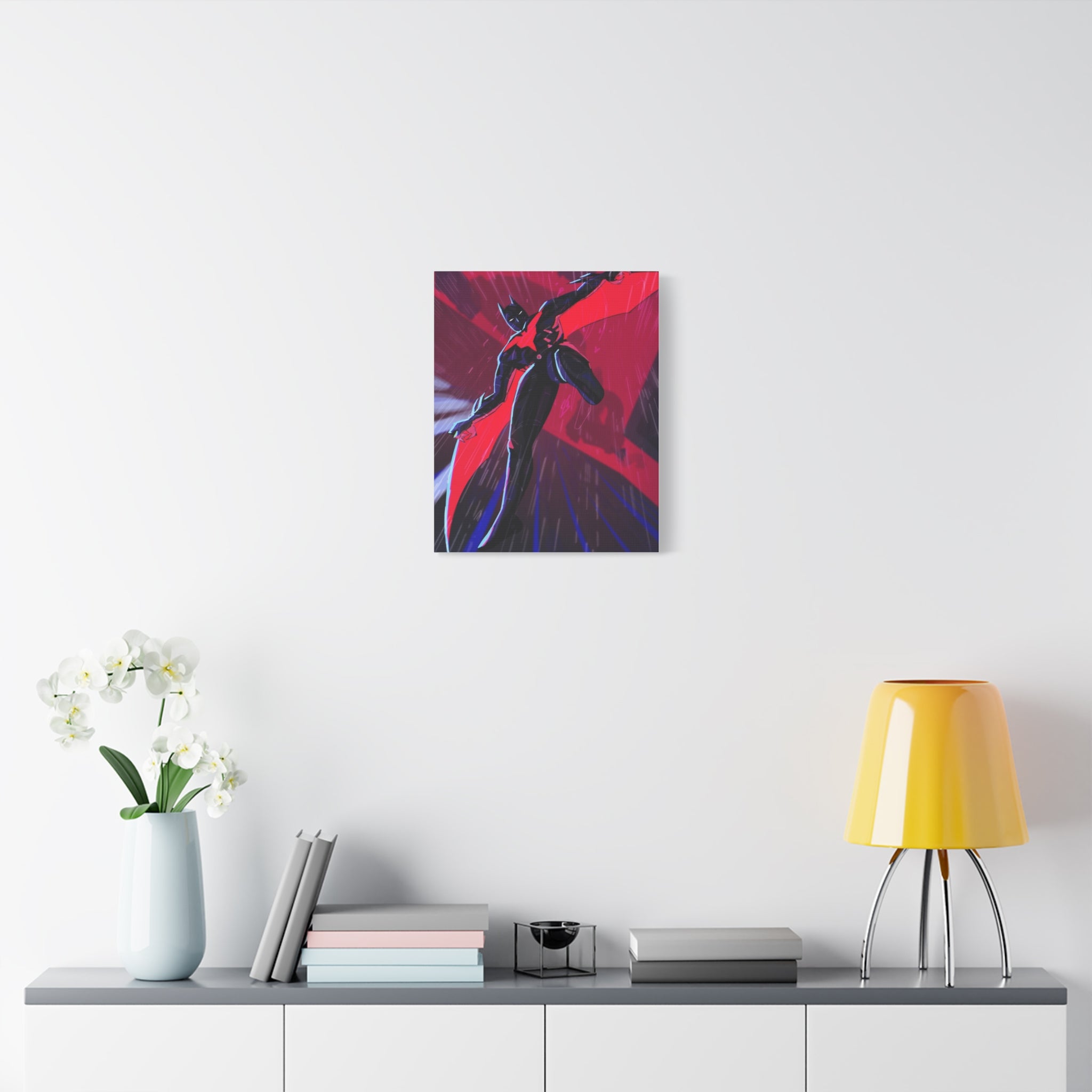 Stretched Canvas Art Print, Gothic Wall Decor, Perfect Gift for Art Lovers, Modern Bedroom Decor, Unique Home Wall Art, Gift for Her