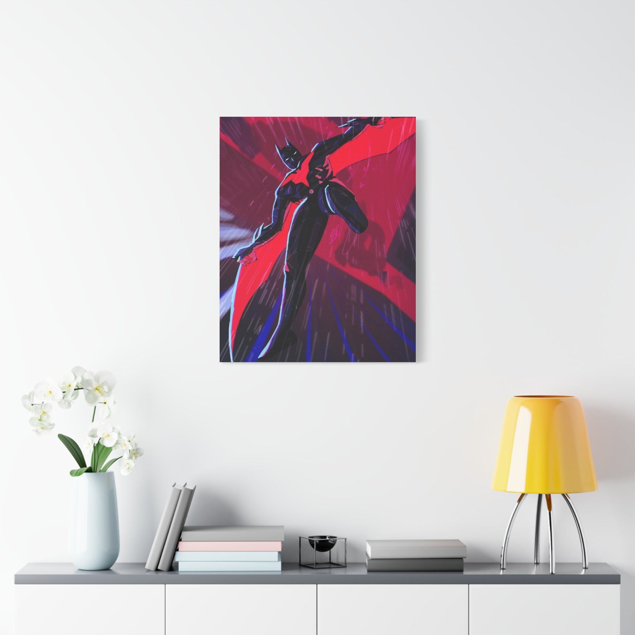 Stretched Canvas Art Print, Gothic Wall Decor, Perfect Gift for Art Lovers, Modern Bedroom Decor, Unique Home Wall Art, Gift for Her