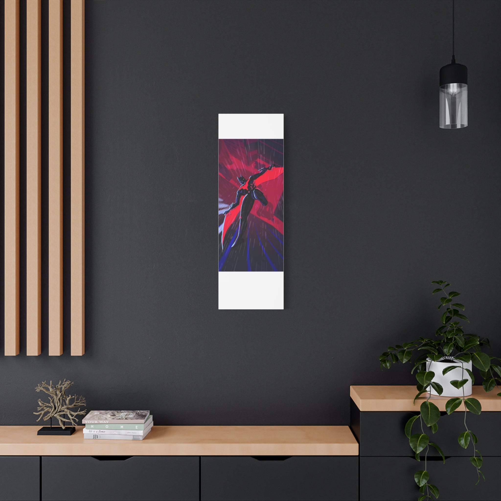 Stretched Canvas Art Print, Gothic Wall Decor, Perfect Gift for Art Lovers, Modern Bedroom Decor, Unique Home Wall Art, Gift for Her