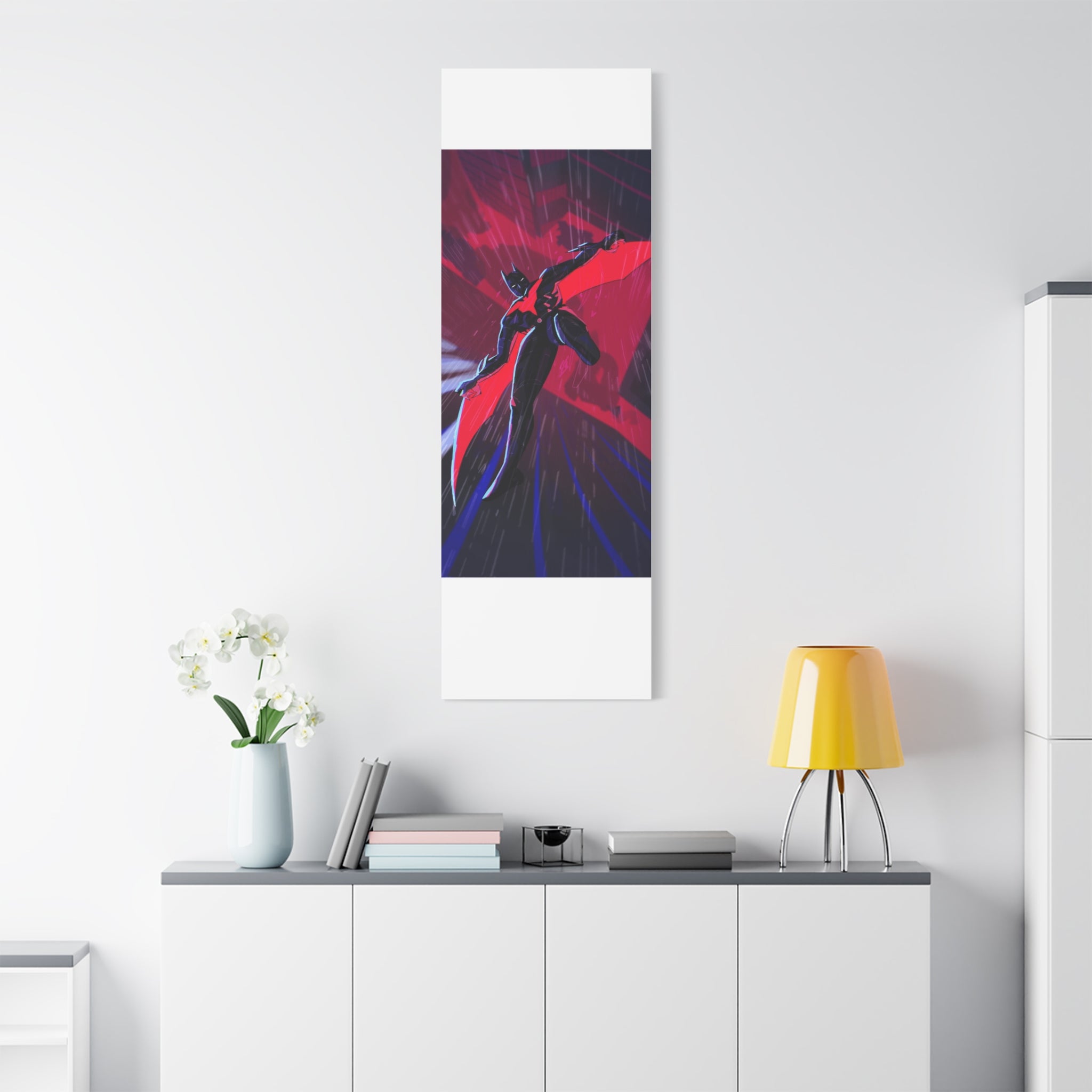 Stretched Canvas Art Print, Gothic Wall Decor, Perfect Gift for Art Lovers, Modern Bedroom Decor, Unique Home Wall Art, Gift for Her
