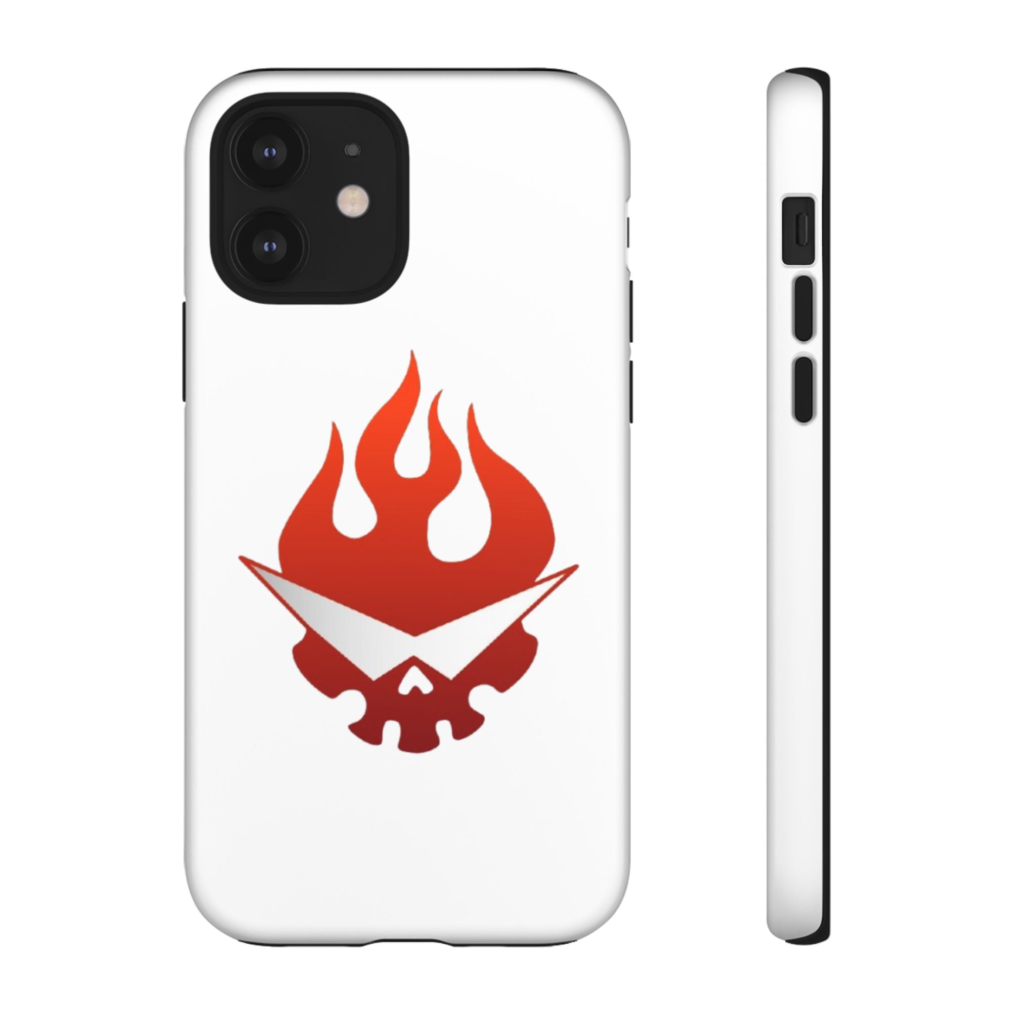 Bold Flame Phone Case, Tough Cases for Daily Protection, Stylish Accessories, Gift for Fire Lovers, Trendy Tech Gear