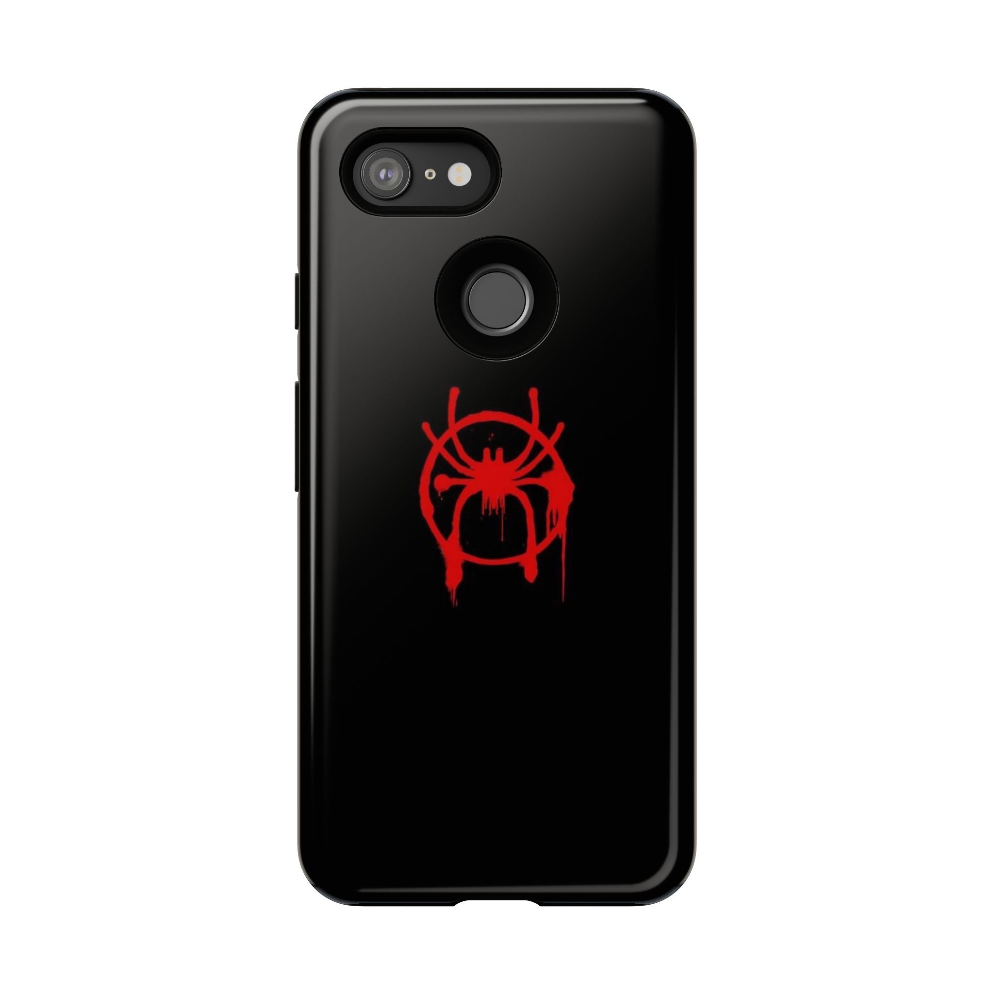 Red Spider Graphic Phone Case, Tough Phone Cover, Custom Mobile Protector, Stylish Gadget Accessory, Gift for Spider Fans