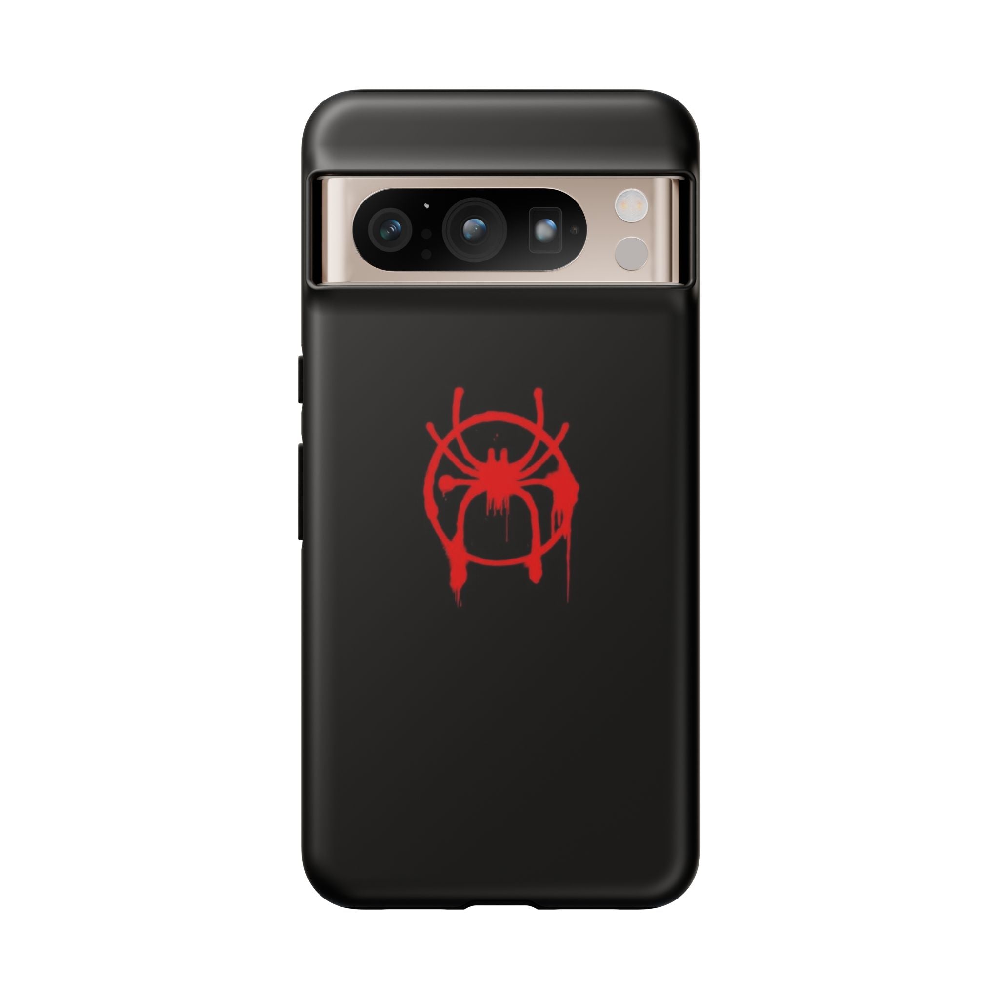 Red Spider Graphic Phone Case, Tough Phone Cover, Custom Mobile Protector, Stylish Gadget Accessory, Gift for Spider Fans