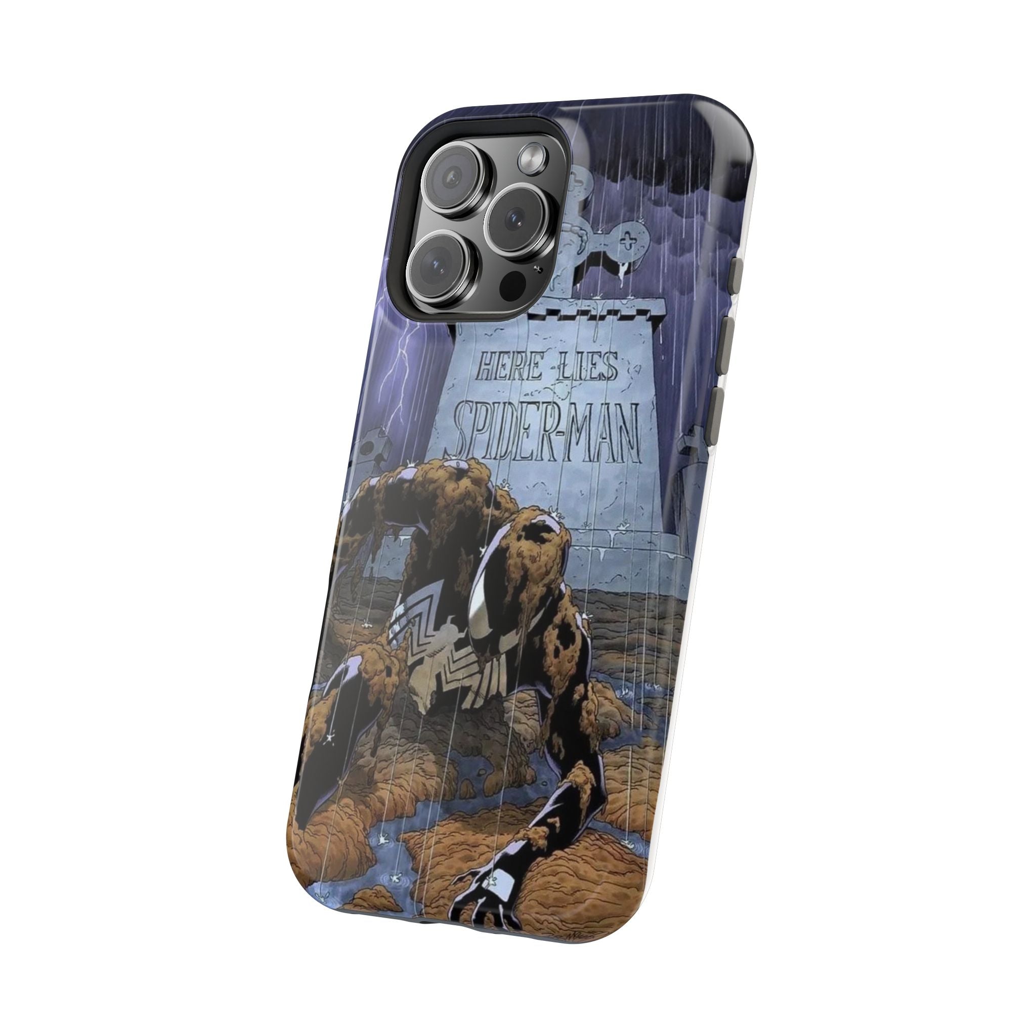 Spiderman Magnetic Phone Cases, Marvel Accessory, Superhero Gift, Phone Protection, Cool Collectible