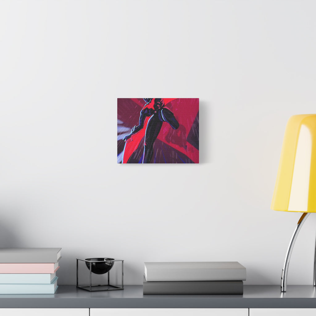 Stretched Canvas Art Print, Gothic Wall Decor, Perfect Gift for Art Lovers, Modern Bedroom Decor, Unique Home Wall Art, Gift for Her